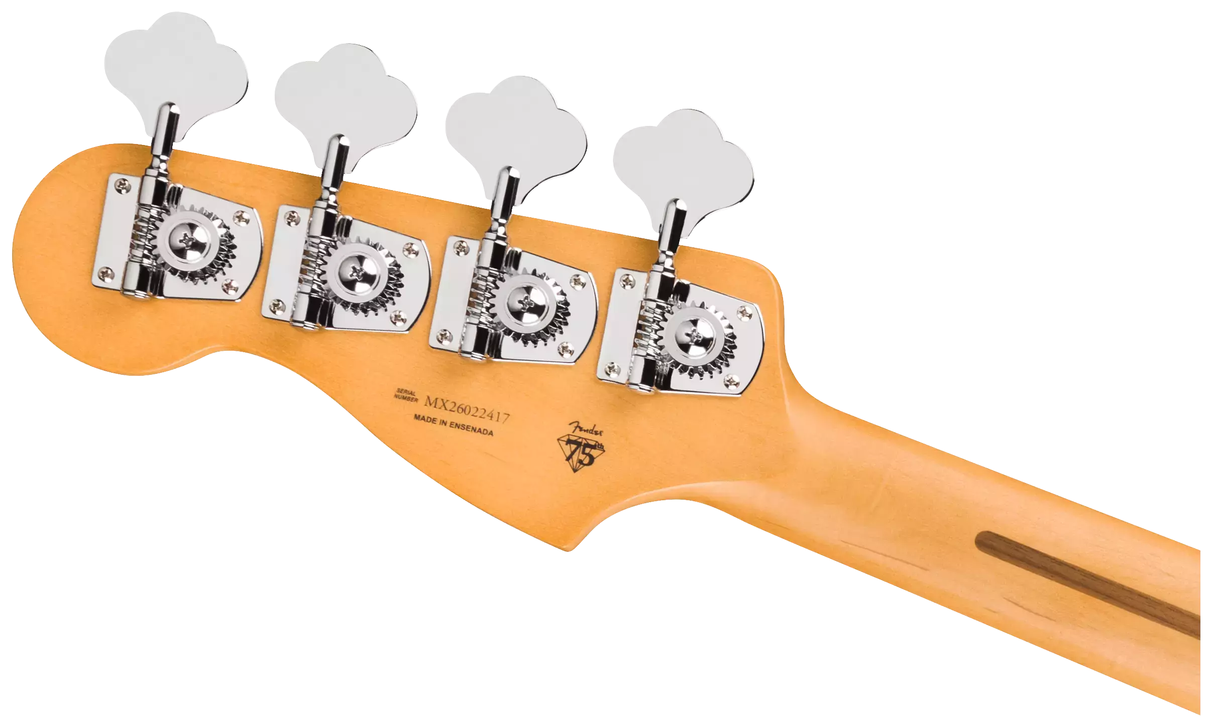 Fender 75th Anniversary Player II Precision Bass MN Aztec Gold 6