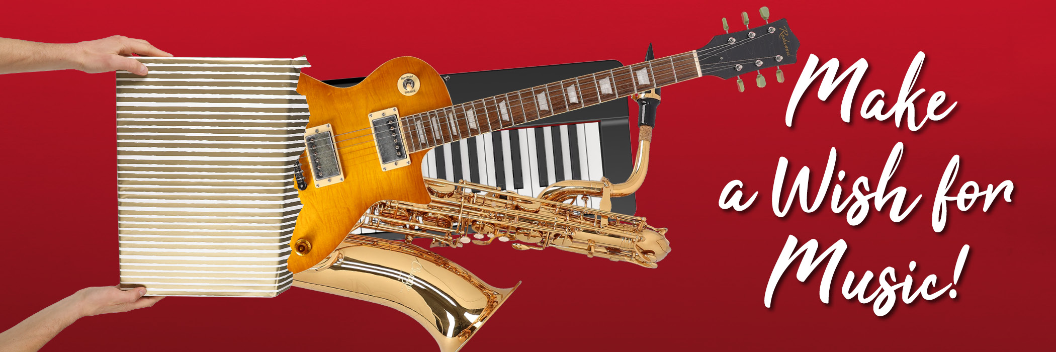 Banner for christmas gift ideas