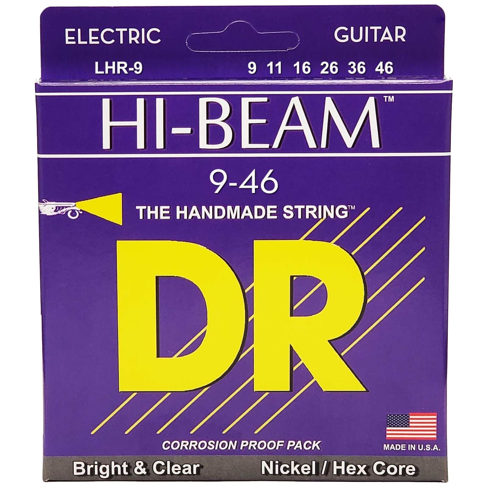 DR Strings Hi Beam LHR-9/46 Light to Medium 009 - 046