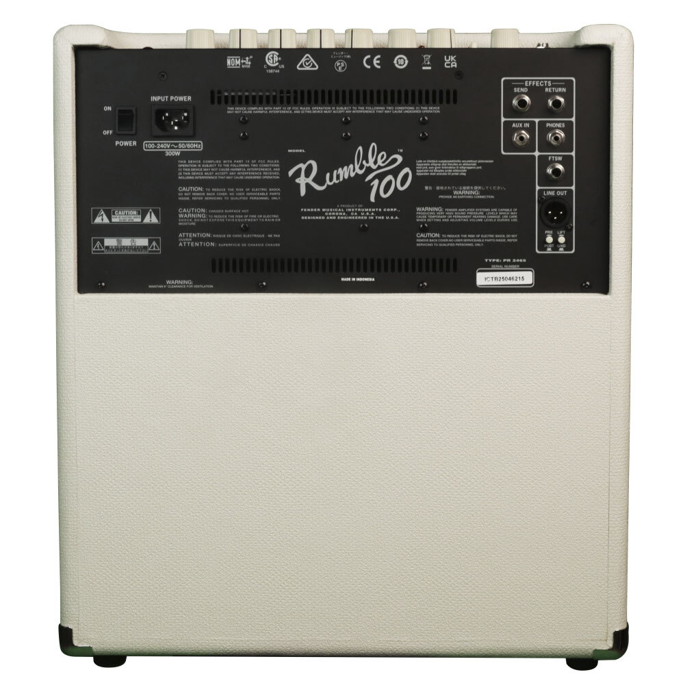 Fender Rumble 100 (V3) Ivory 2