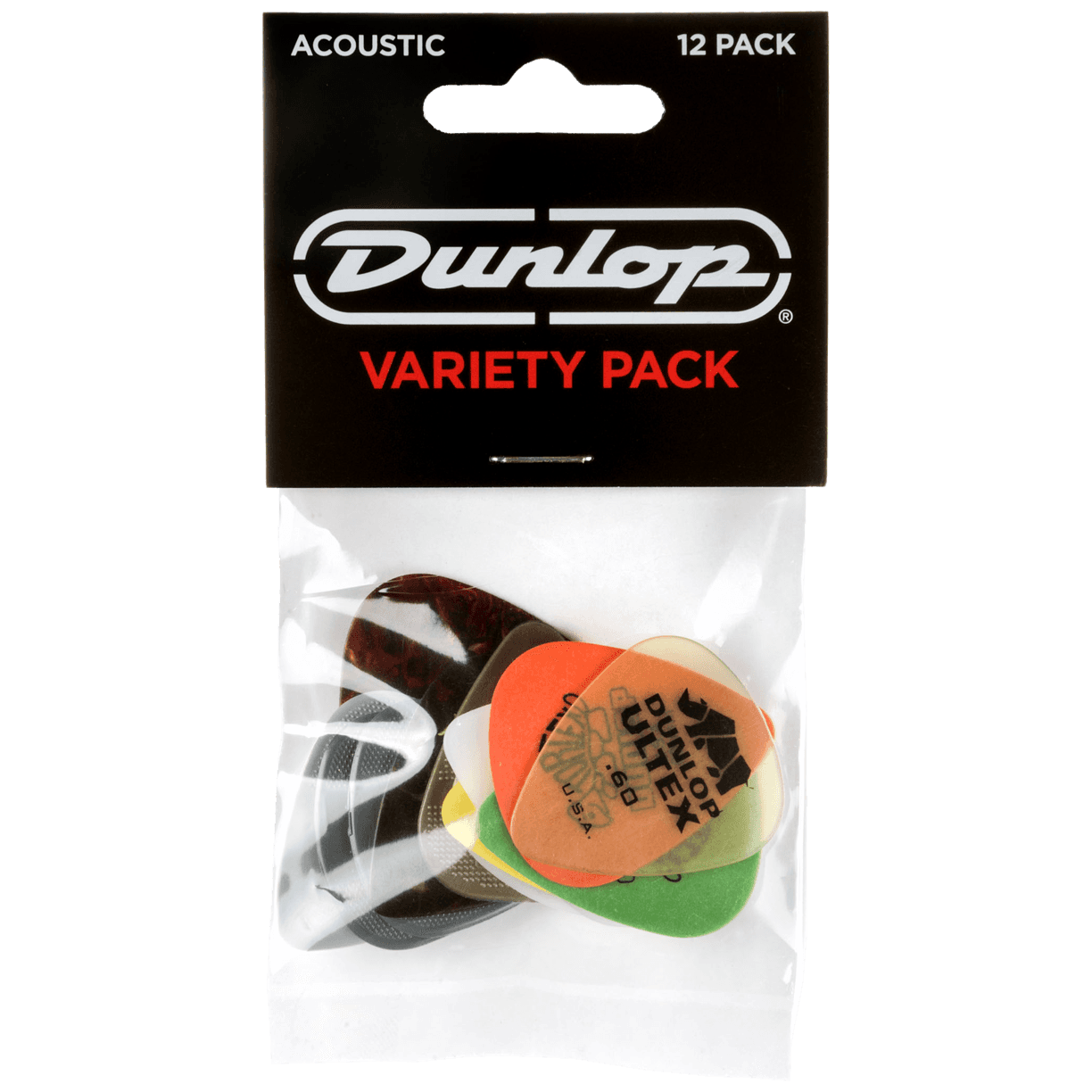 Dunlop Variety Pack Jazz Acoustic Player's Pack 12 Stück