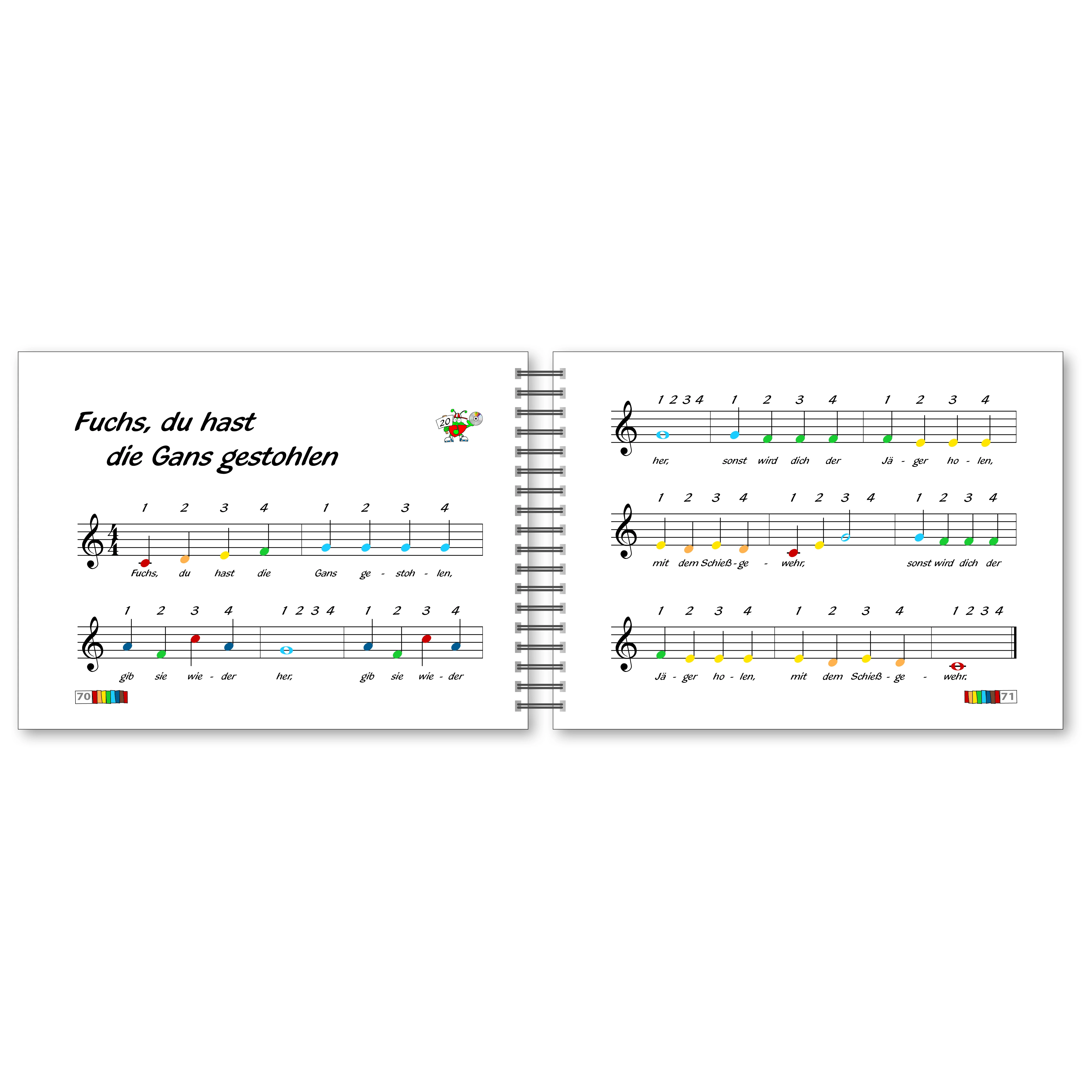 Voggenreiter Voggy's Glockenspielschule mit CD 3