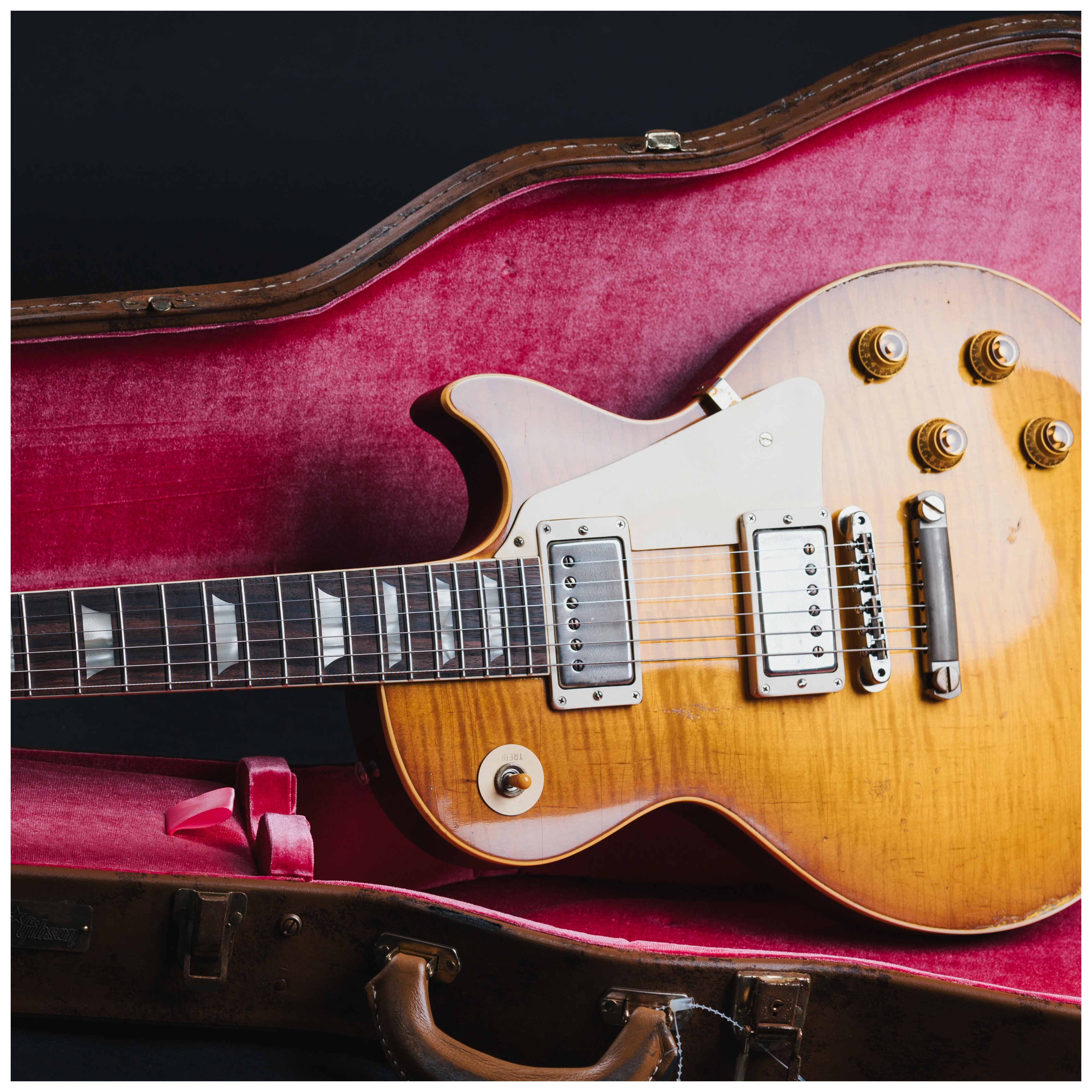 Gibson 1959 Les Paul Standard Reissue Murphy Lab Heavy Aged Golden Poppy Burst #943461 41