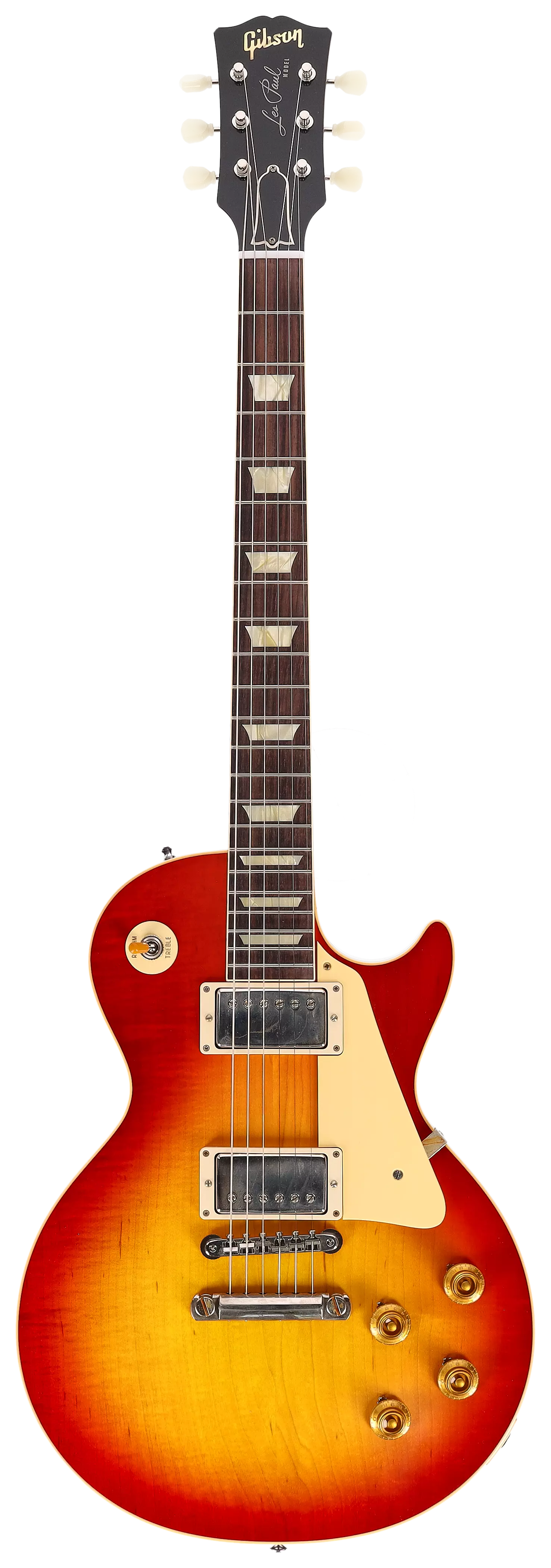 Gibson 1958 Les Paul Standard Reissue VOS Washed Cherry Sunburst #4