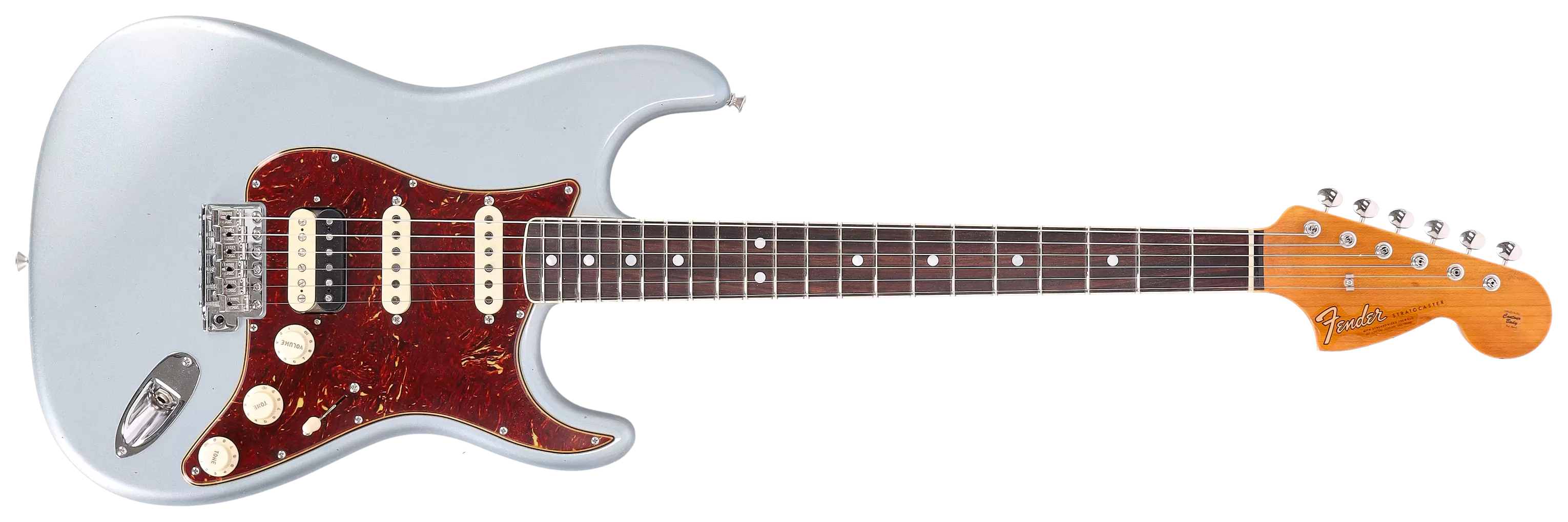 Fender LTD Custom Shop 67 Stratocaster JRN HSS Faded Aged Blue Ice Metallic #2 1