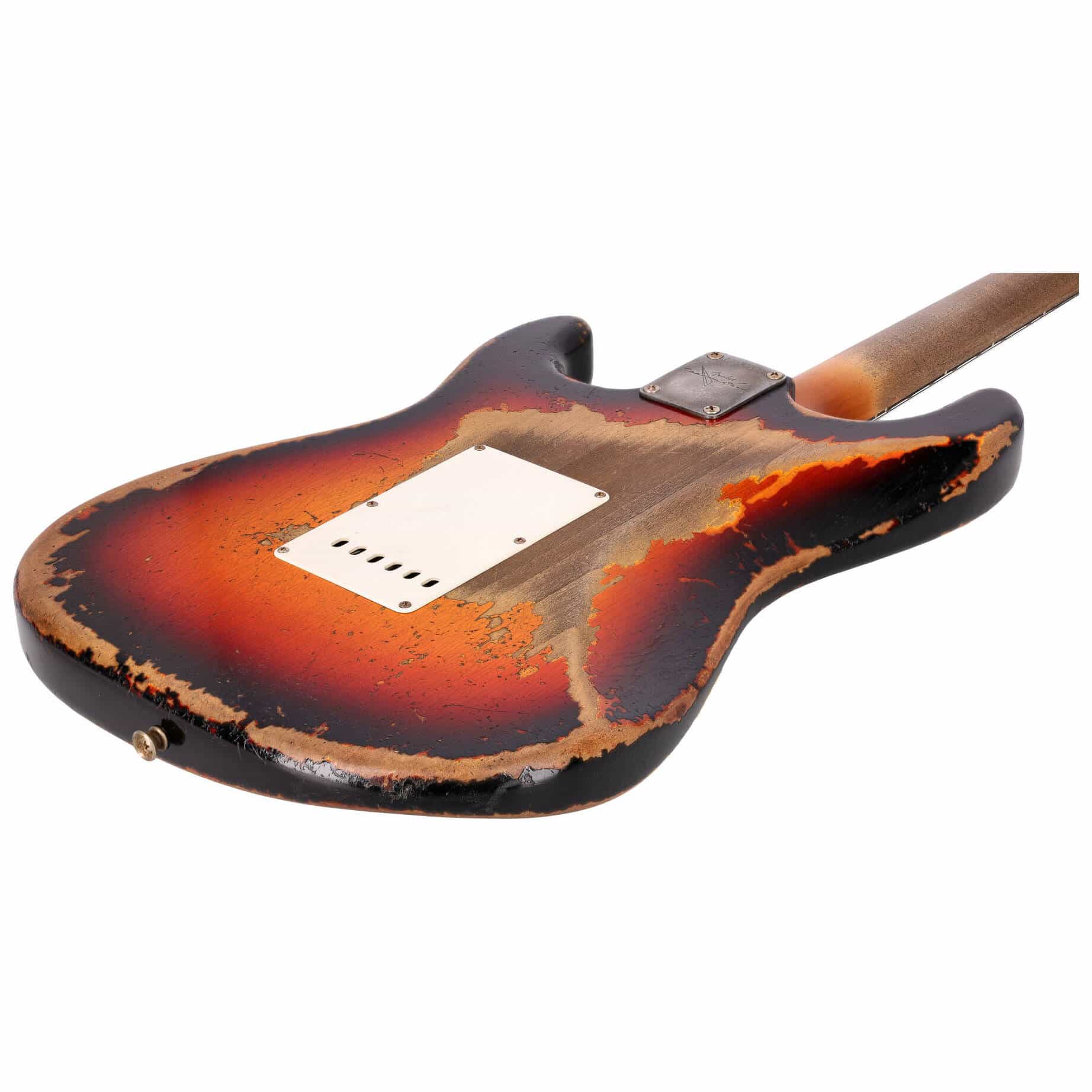 Fender Custom Shop 1963 Stratocaster Heavy Relic Masterbuilt Dale Wilson RW 3TSB 13