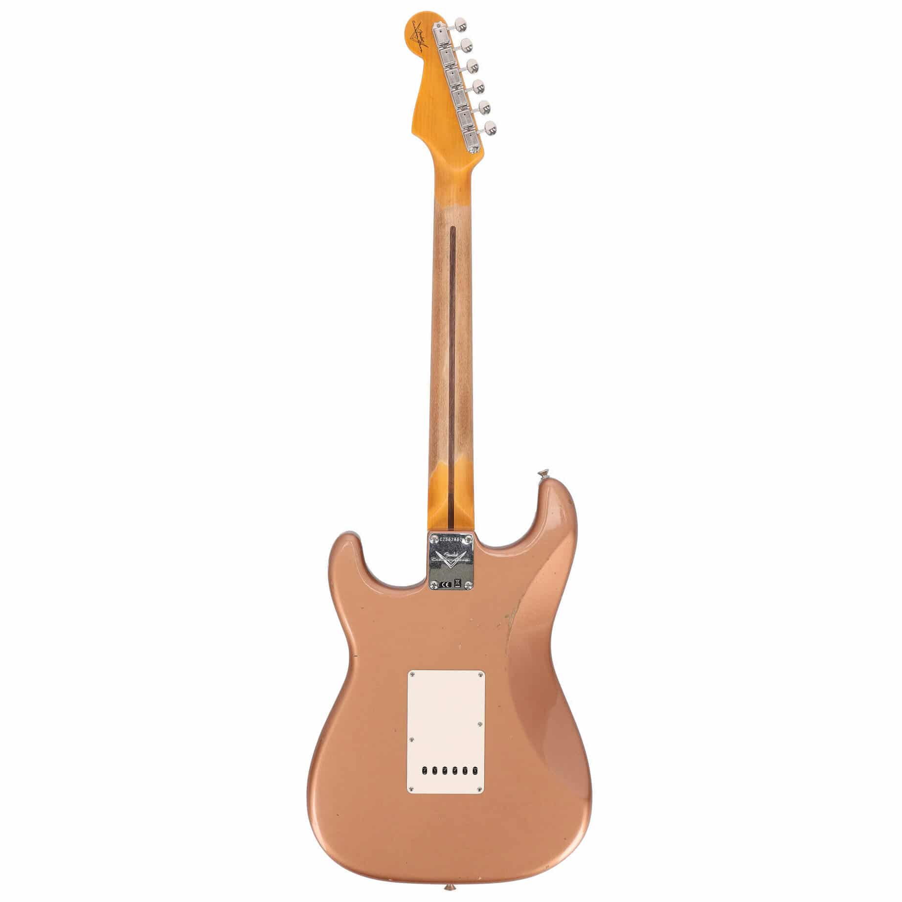 Fender Custom Shop 1963 Stratocaster Relic Aged Copper Metallic #2 6