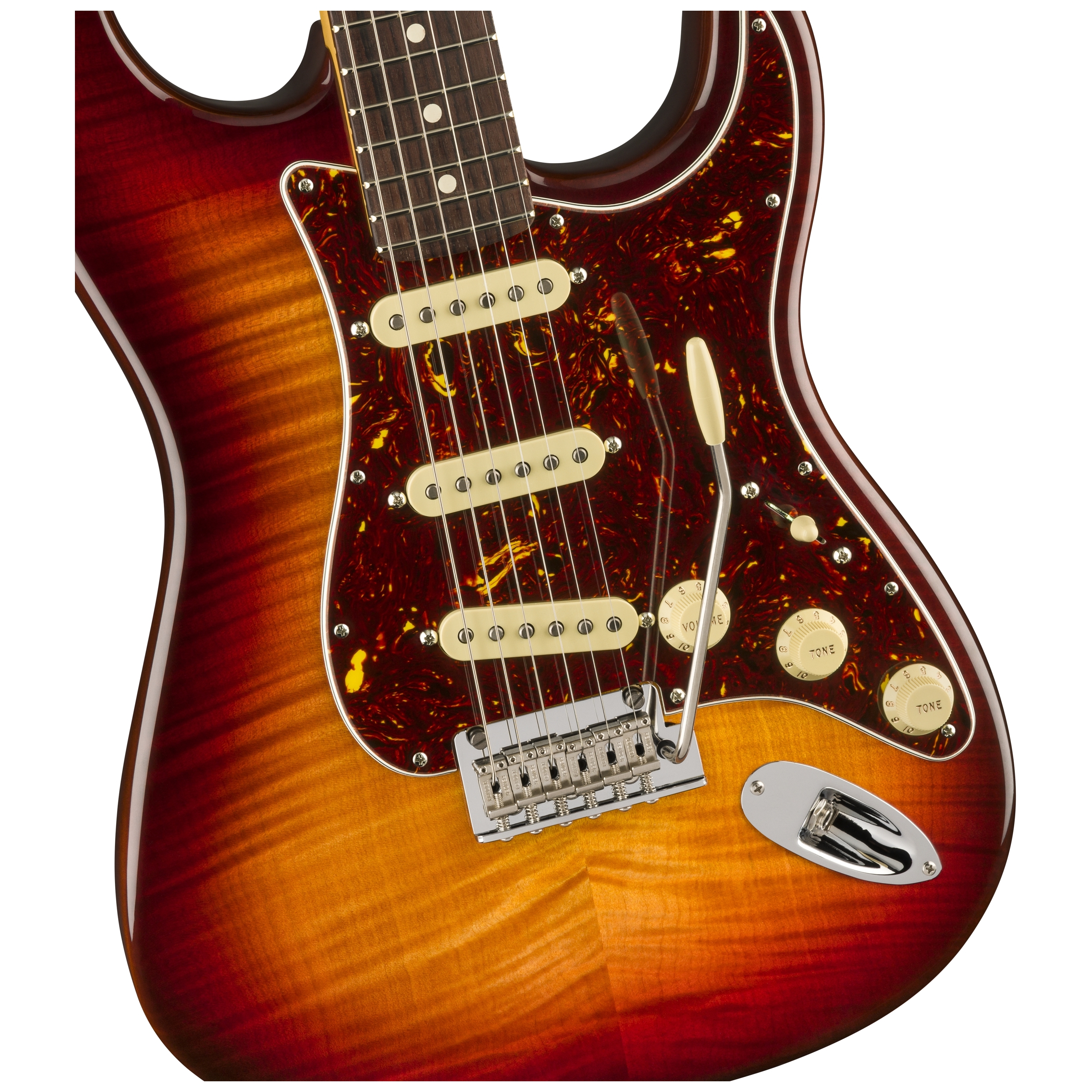 Fender 70th Anniversary AM PRO II Stratocaster FM RW COM 4