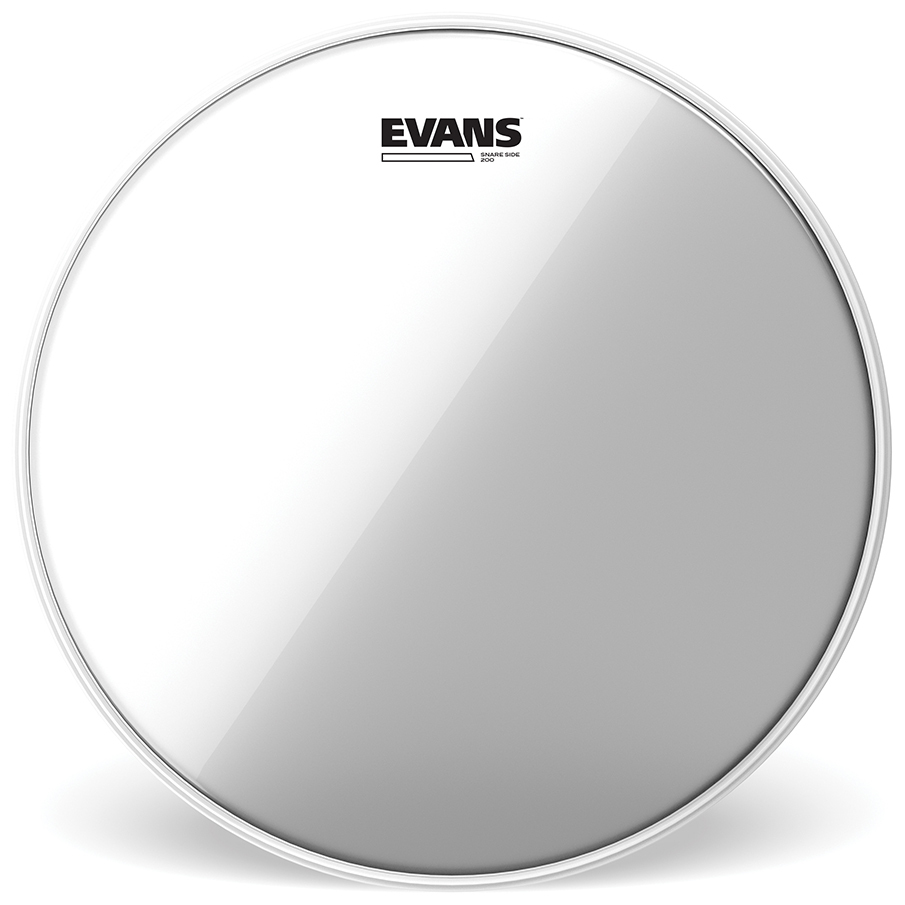 Evans S13H20 - Clear 200 Snare Side Drum Head, 13 Zoll