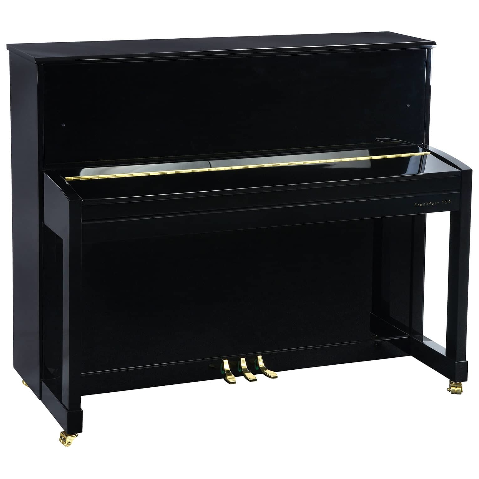 Session Original - Session Original Frankfurt 122 Klavier Schwarz Hochglanz mit Silent System - 1
