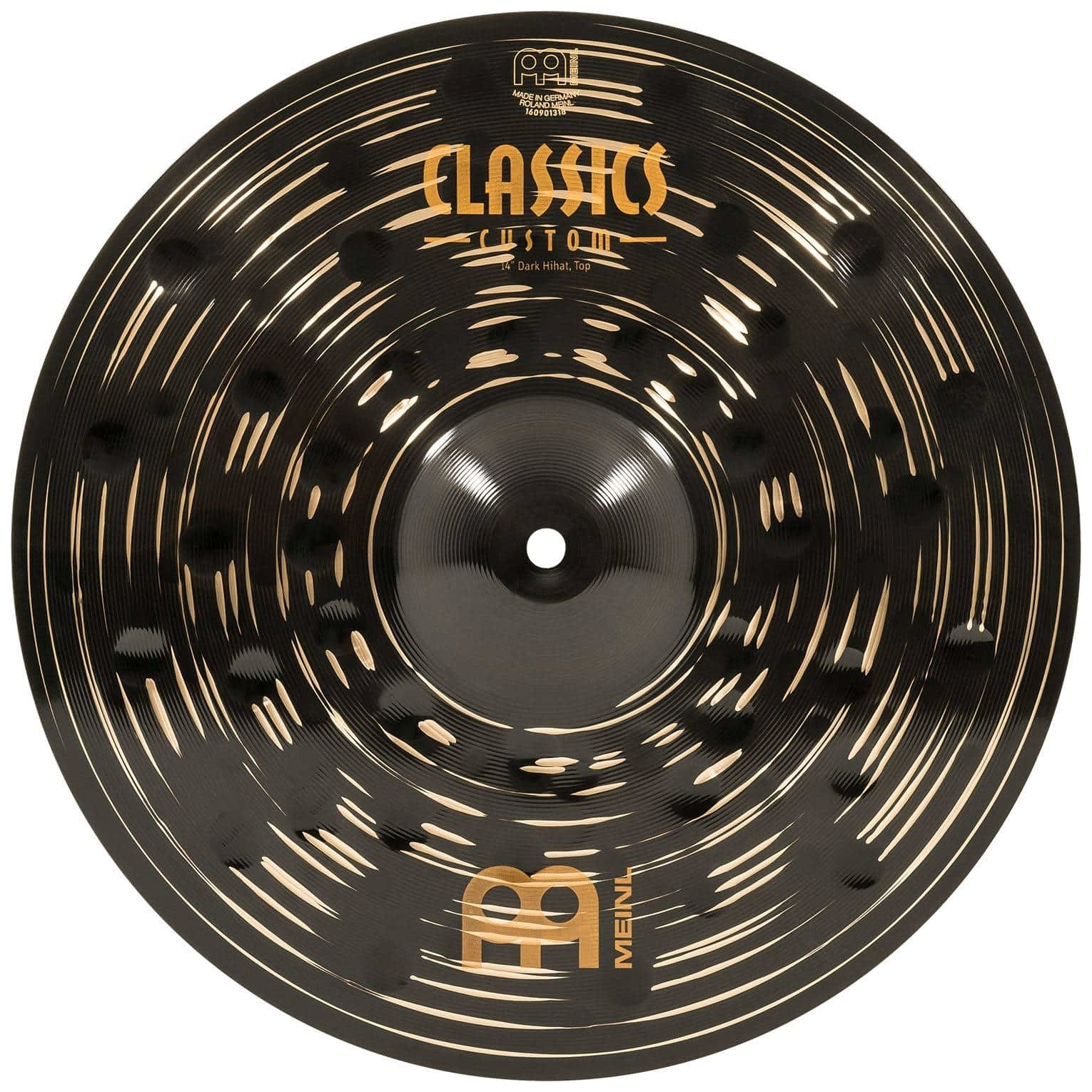 Meinl Cymbals - Meinl Cymbals CC14DAH - 14 Classics Custom Dark Hihat - 4