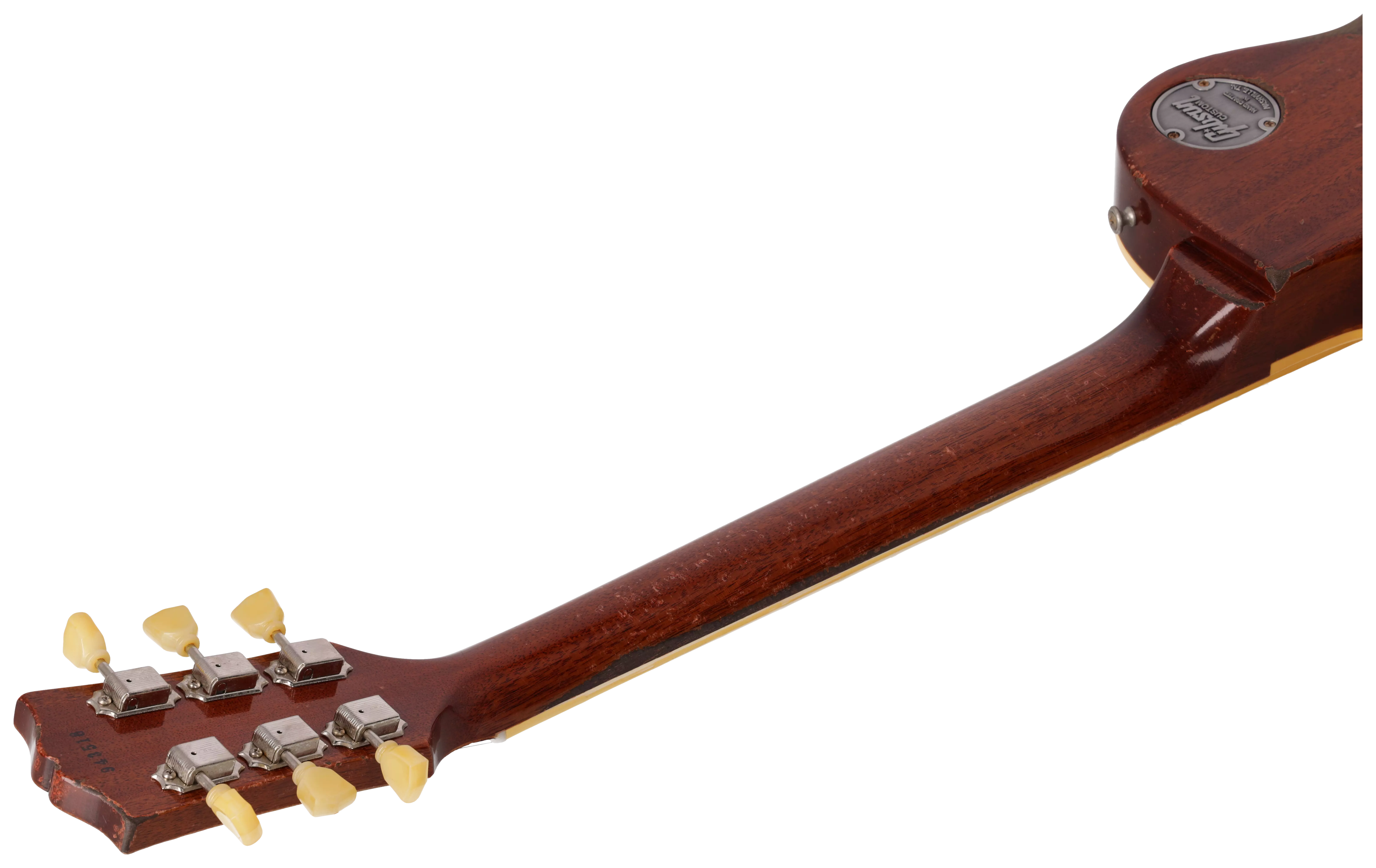 Gibson 1959 Les Paul Standard Reissue Heavy Aged Green Lemon Fade Murphy Lab #4 14