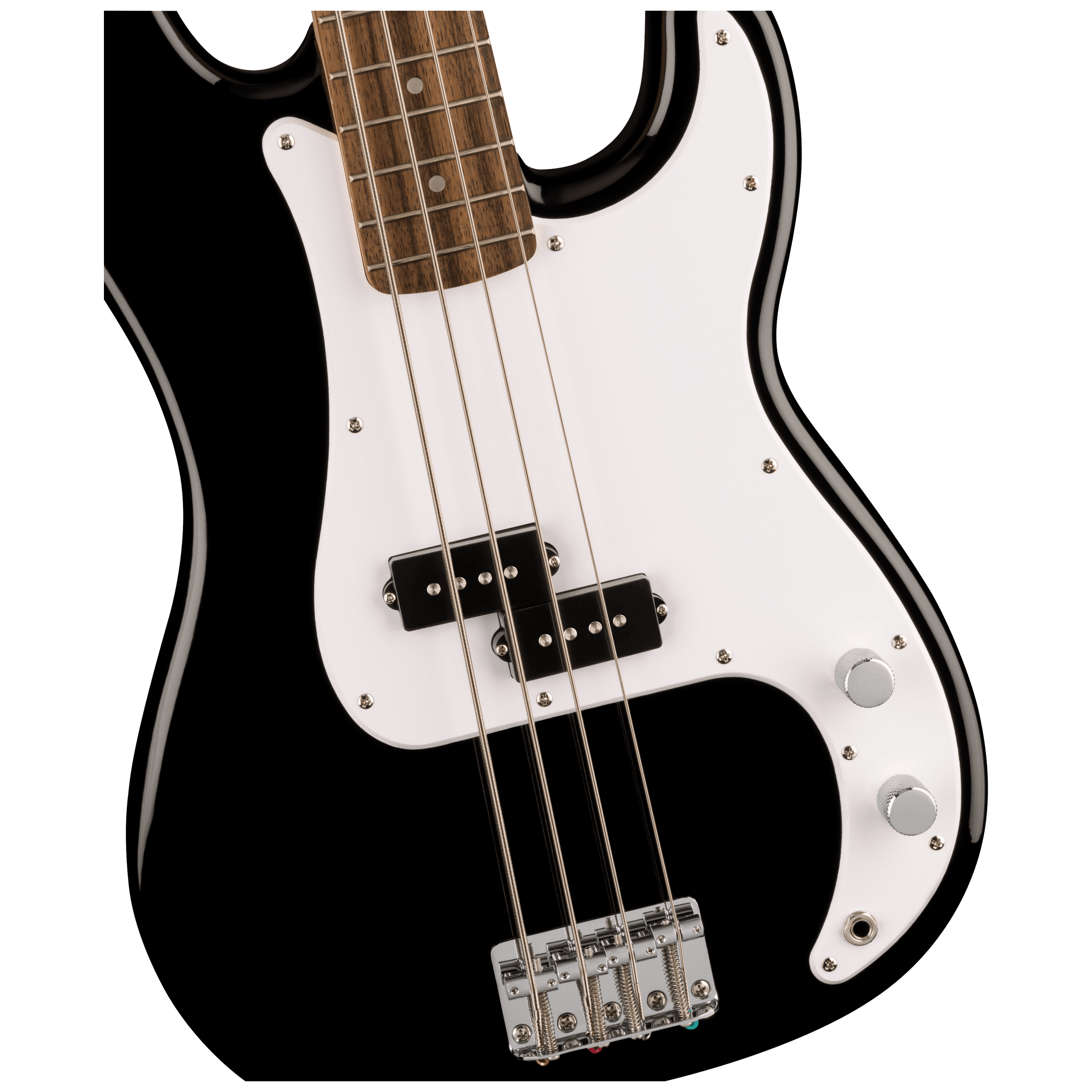 Squier by Fender Sonic Precision Bass LRL WPG BLK 2