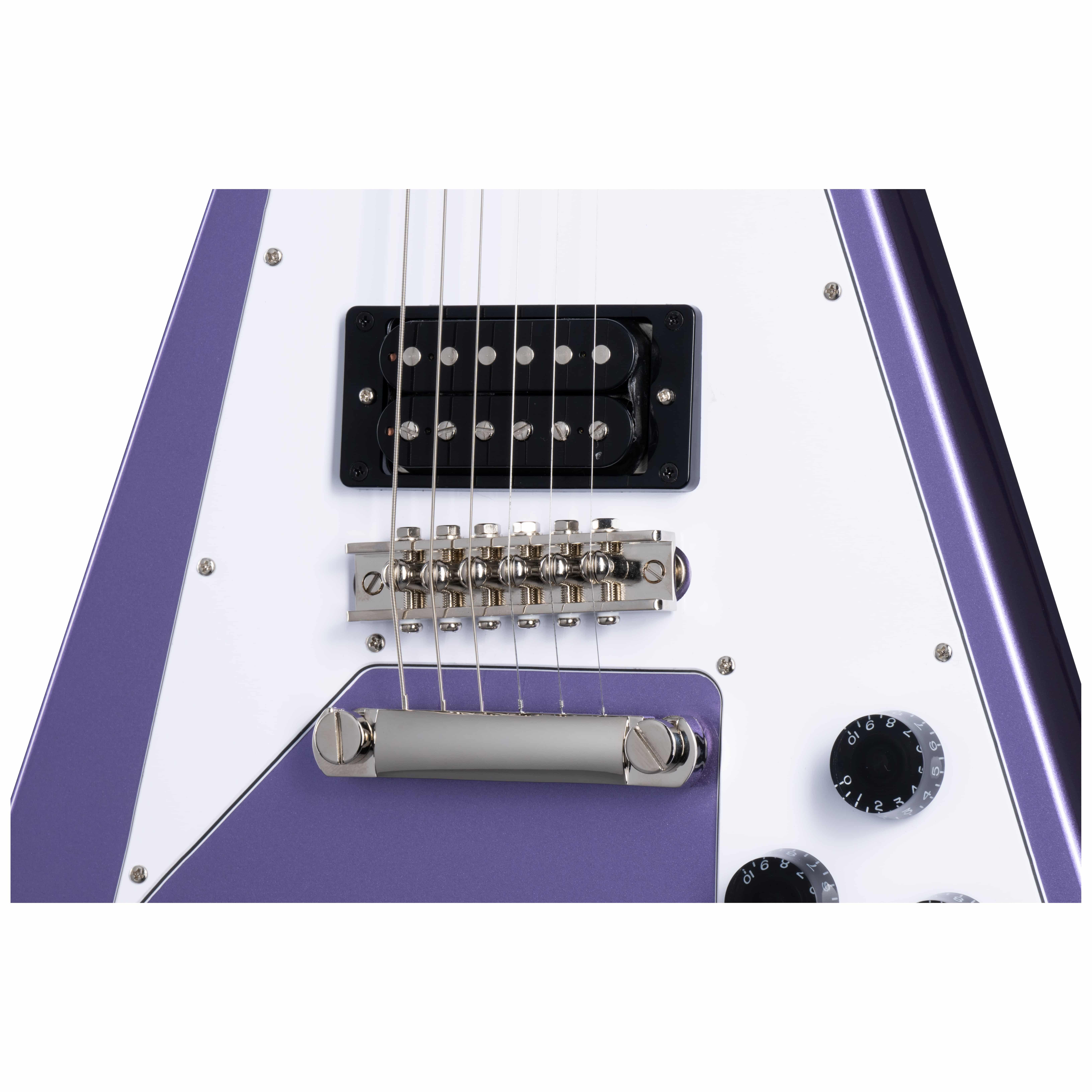 Epiphone Kirk Hammett 1979 Flying V Purple Metallic 4