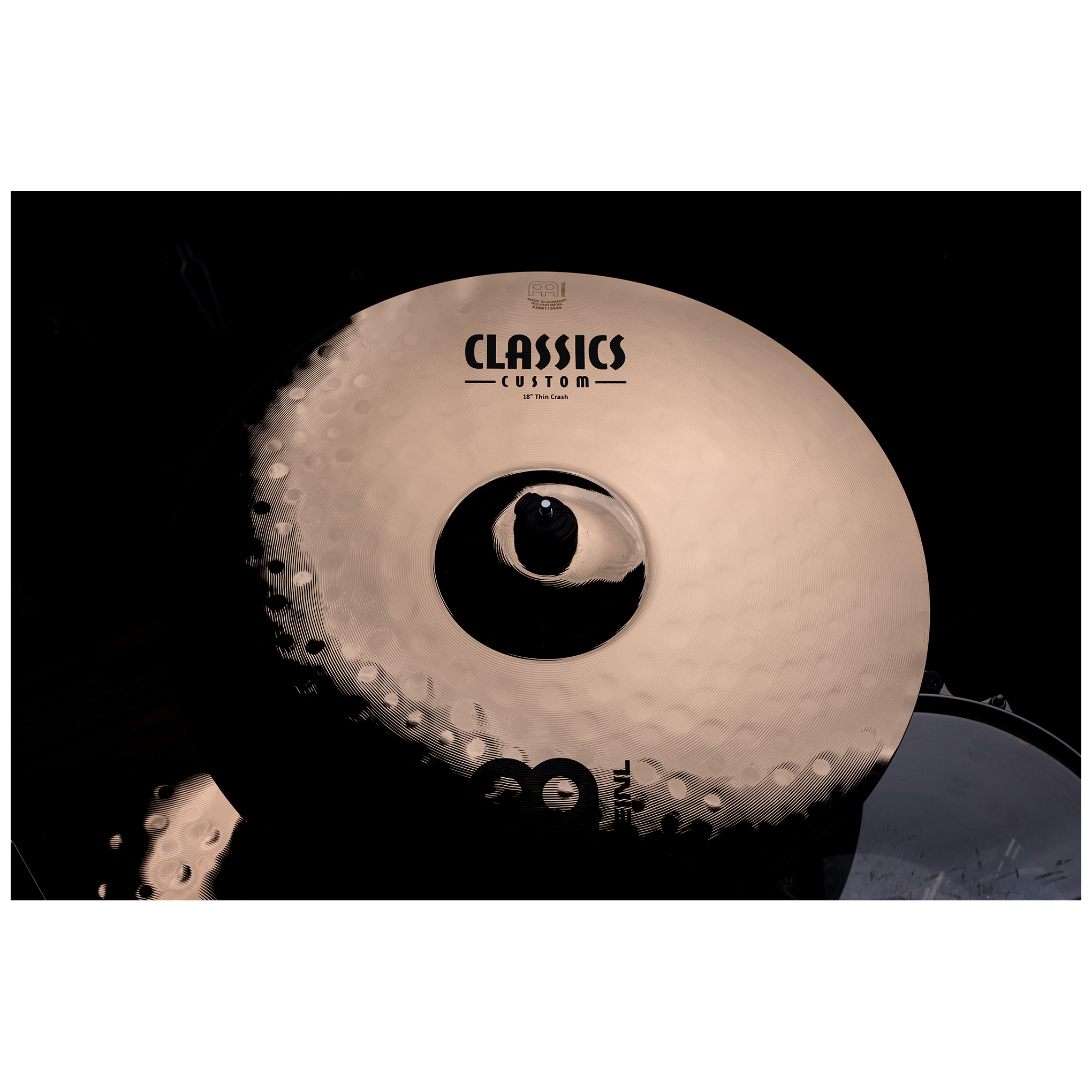 Meinl Cymbals CC18TC-B - 18" Classics Custom Brilliant Thin Crash 9
