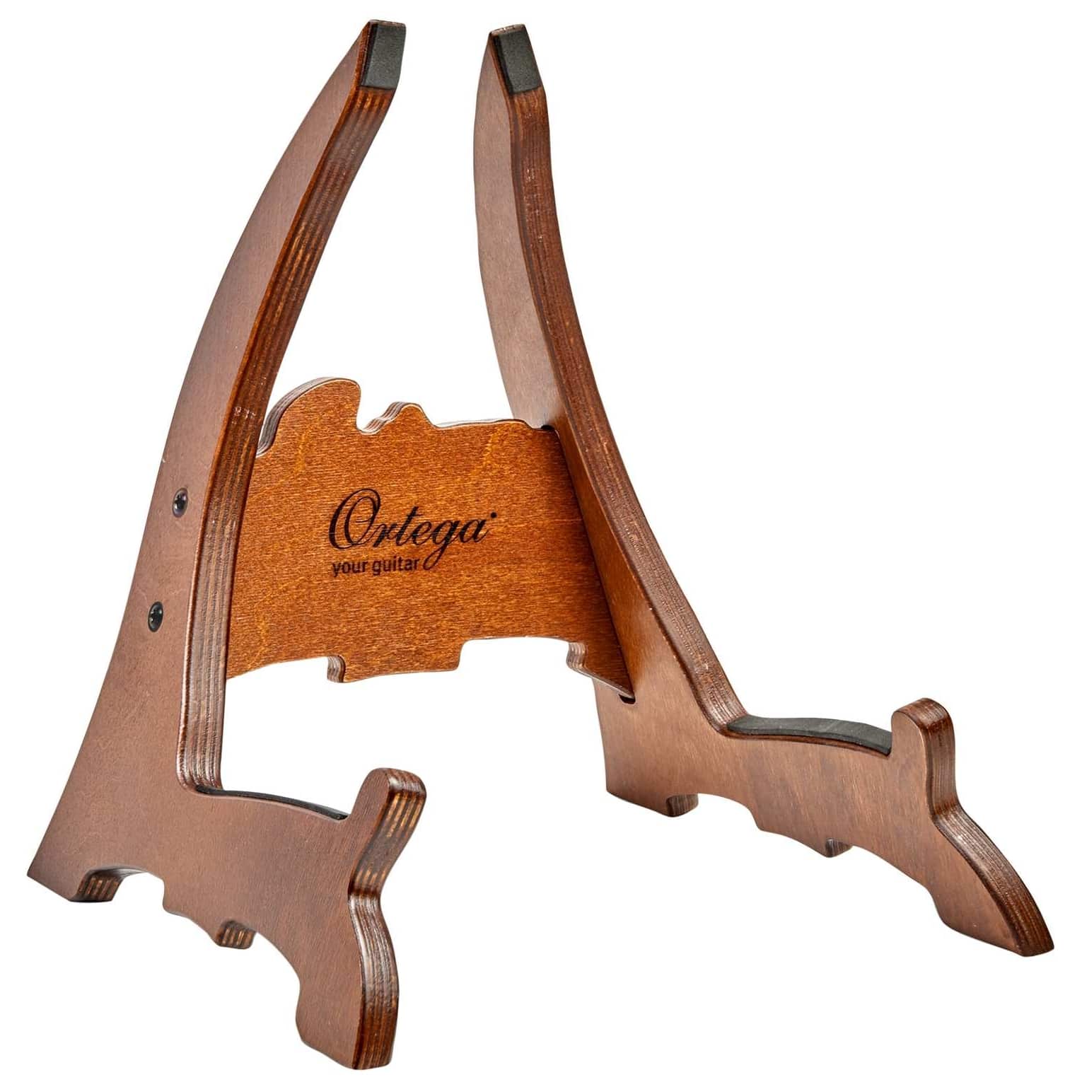Ortega - Ortega OWUS-1 Ukulelenständer Birkenholz Dark Brown