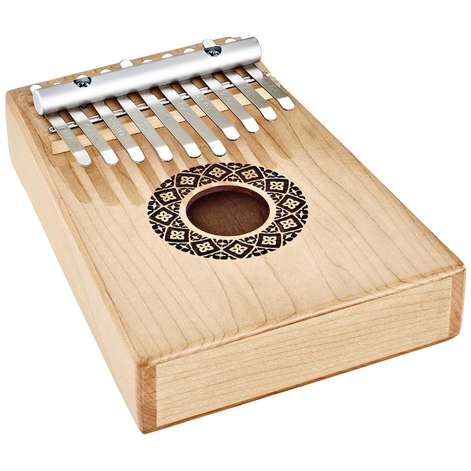 Meinl Sonic Energy KL1009H Soundhole Kalimba, 10 Töne, Ahornholz - Kalimba