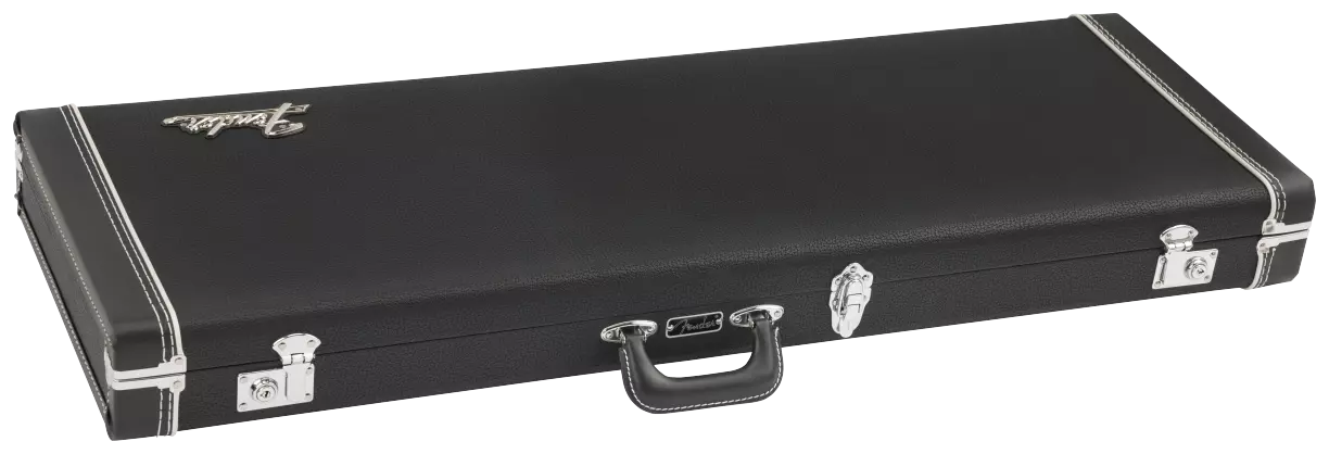 Fender Classic Series Wood Case - Strat/Tele Left-Hand BL 2