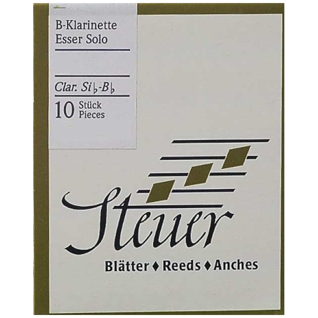 Steuer Esser Solo White Line 3,5 B-Klarinette Böhm 10er Pack