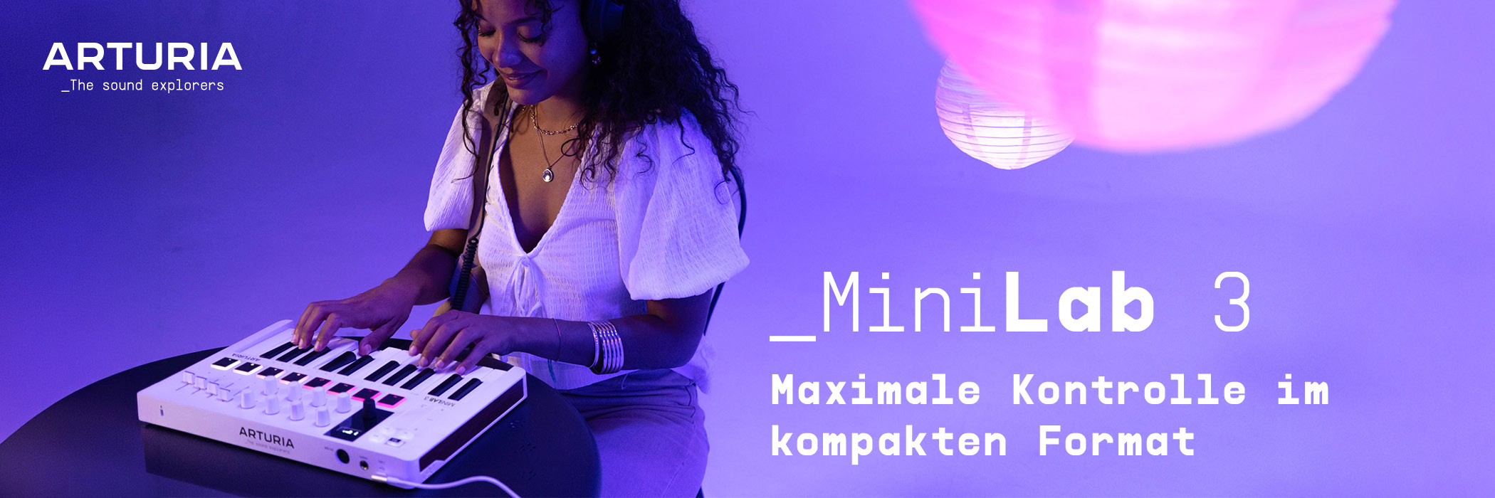 Banner für Arturia MiniLab Controller