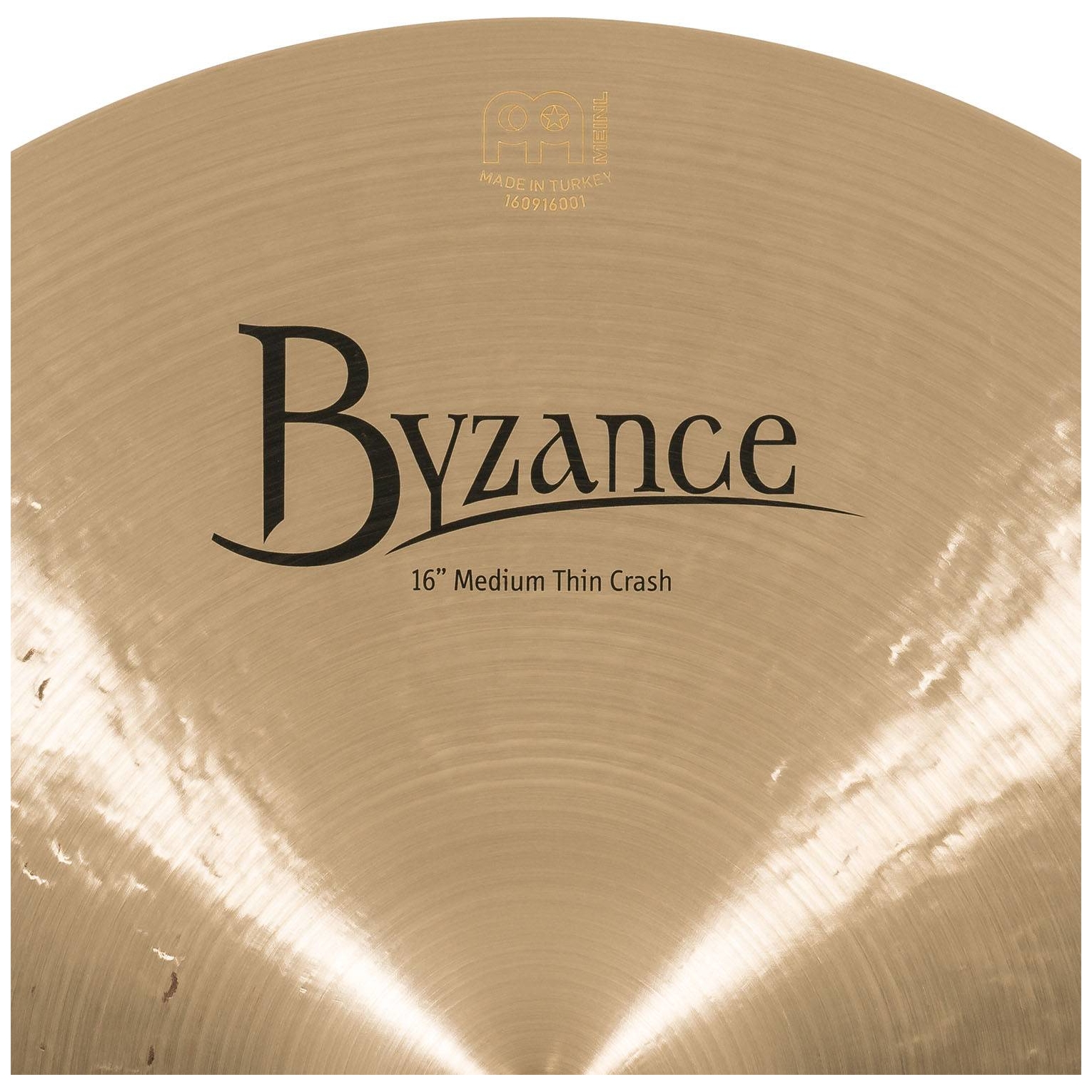 Meinl Cymbals - Meinl Cymbals B16MTC - 16 Byzance Traditional Medium Thin Crash - 4