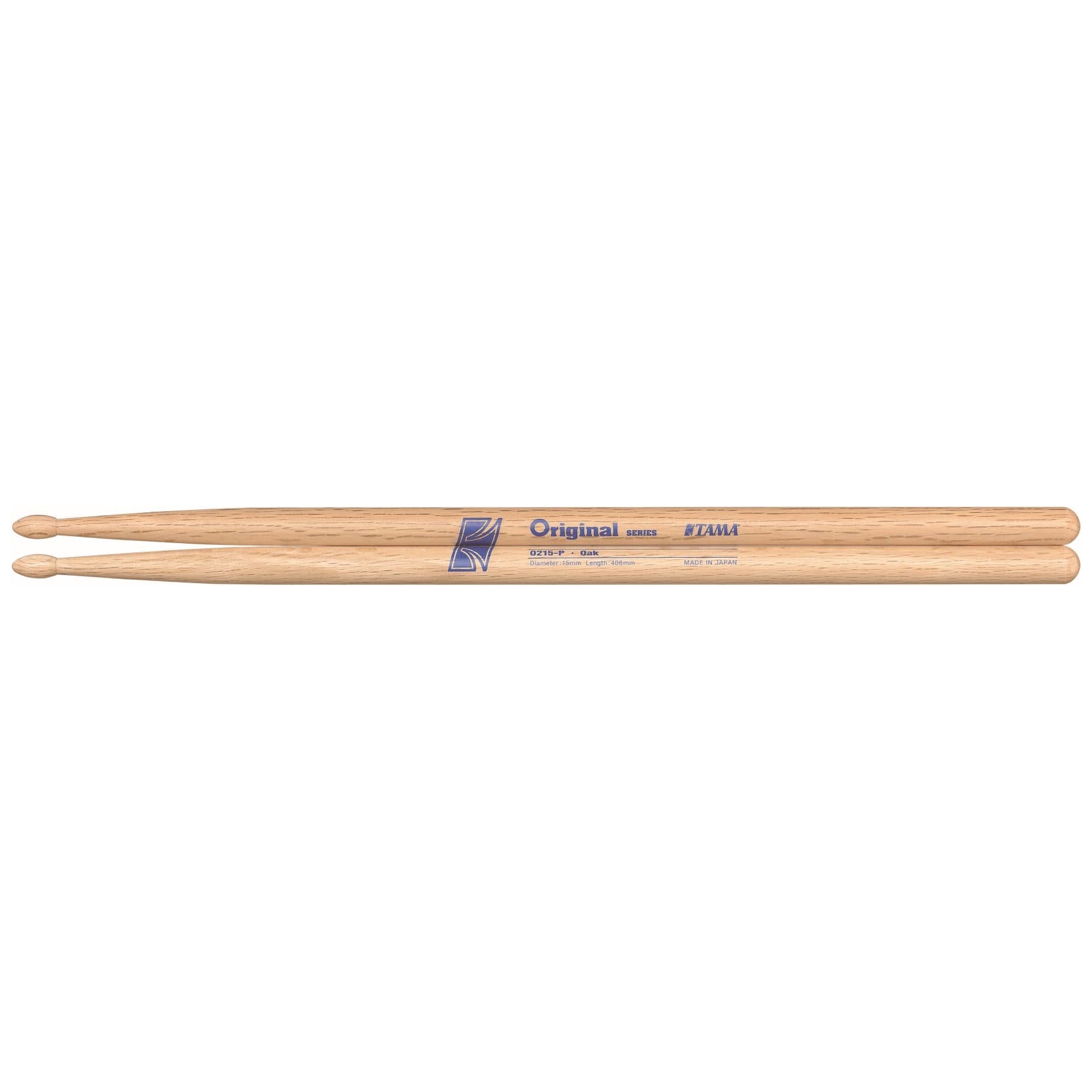 Tama TAMA-O215P Original Series Drum Sticks - Popular tip shape