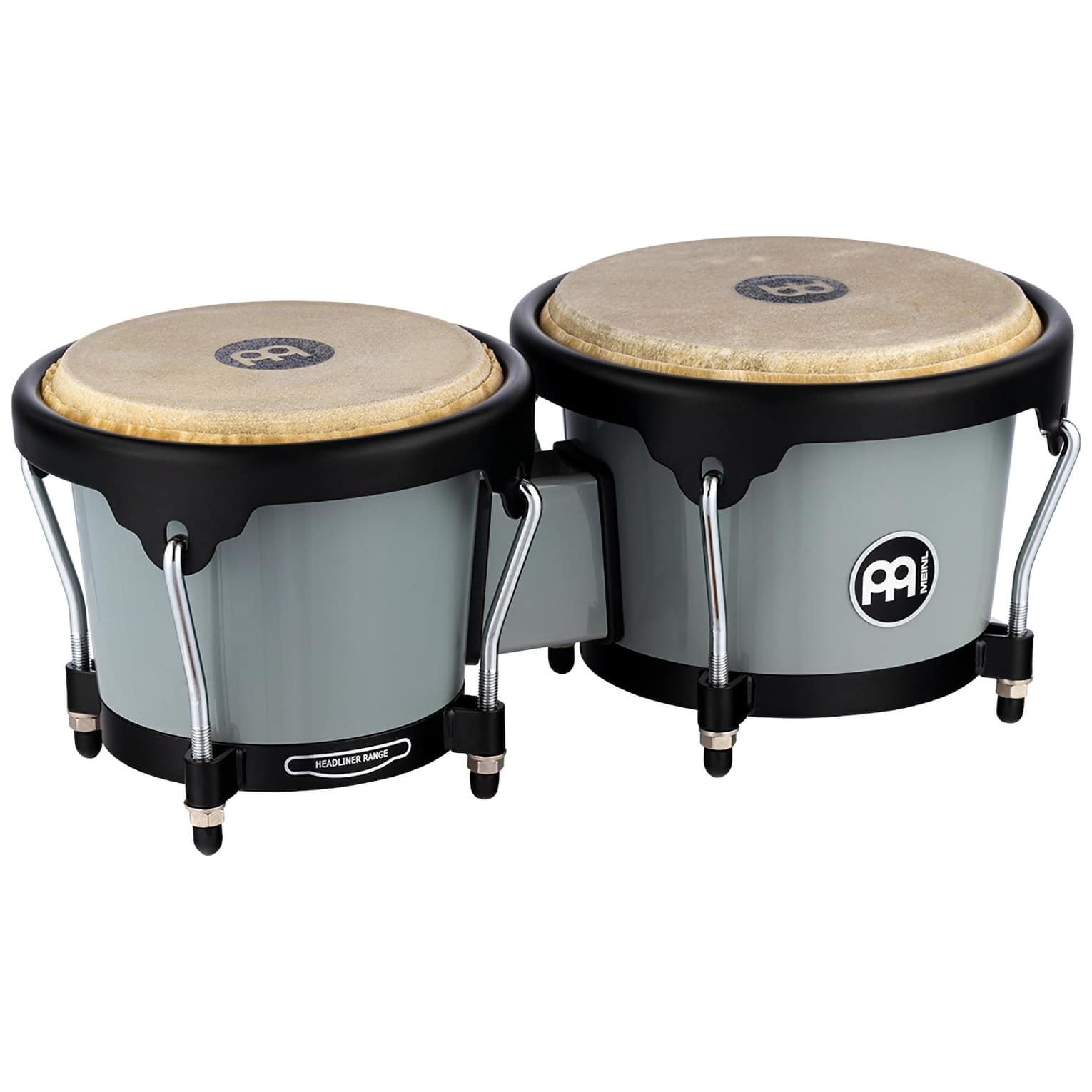 Meinl Percussion HB50UG Journey Series Bongo, Ultimate Gray