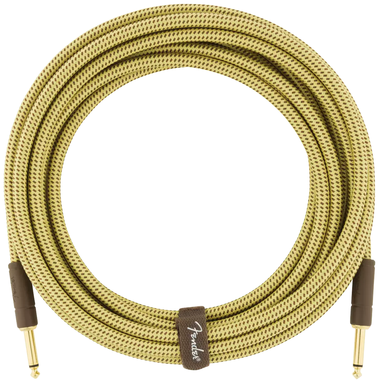 Fender Deluxe Series Instrumentenkabel  5,5 Meter Tweed 1