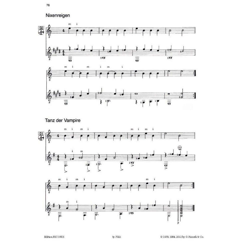 Ricordi Meine Gitarrenfibel Bd.2 + Audio Download 3