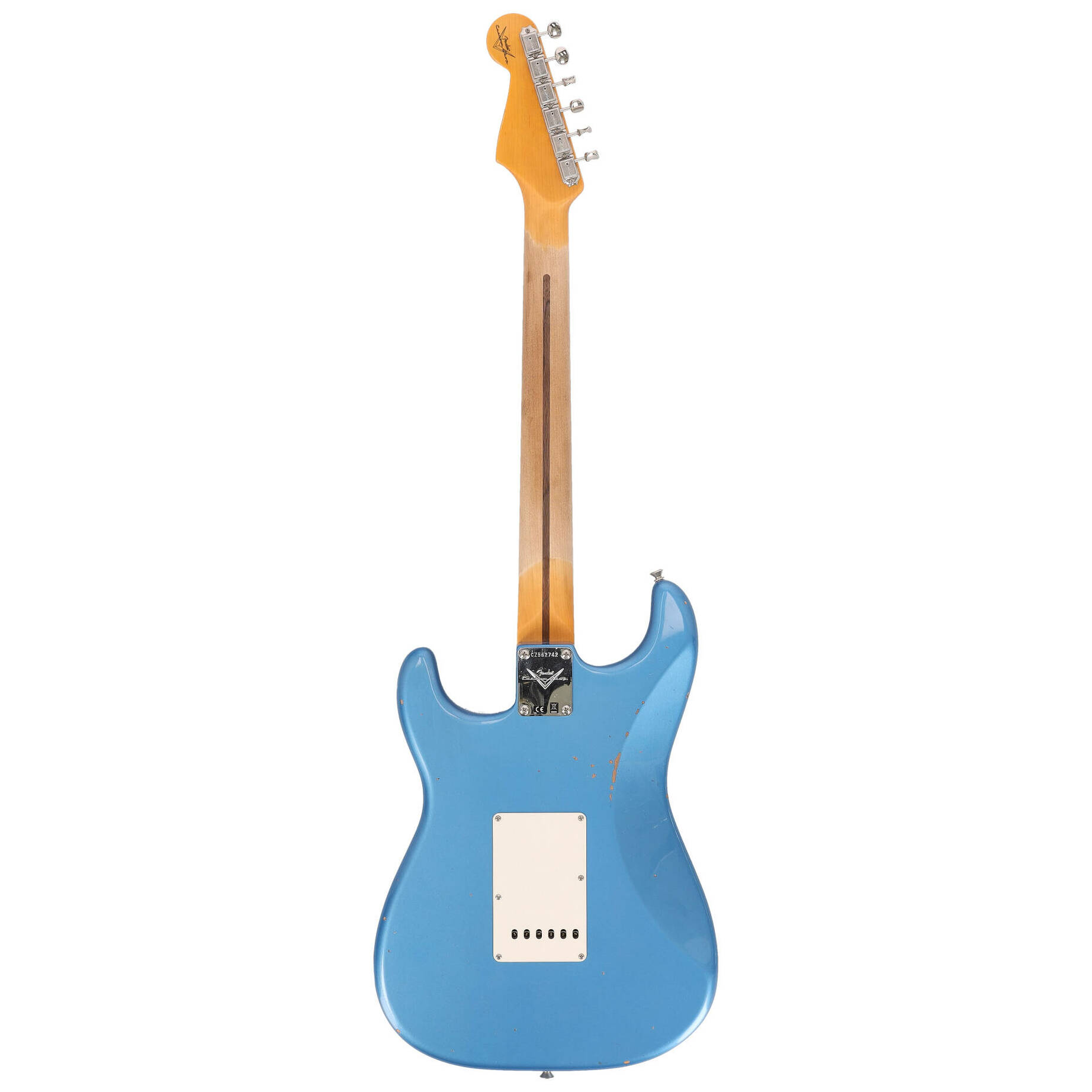 Fender Custom Shop 1963 Stratocaster Relic Aged Lake Placid Blue Metallic 6