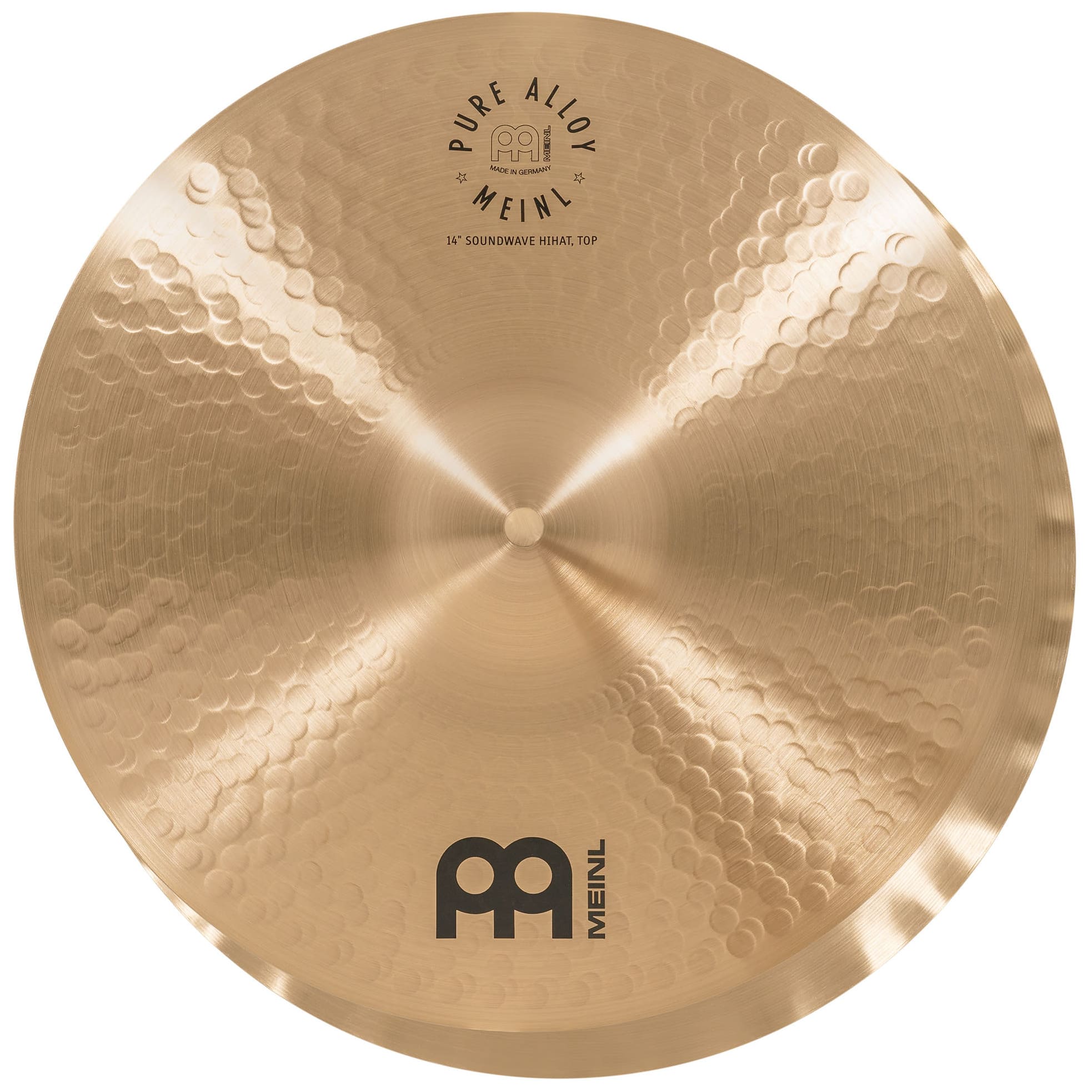 Meinl Cymbals PA14SWH - 14" Pure Alloy Soundwave Hihat