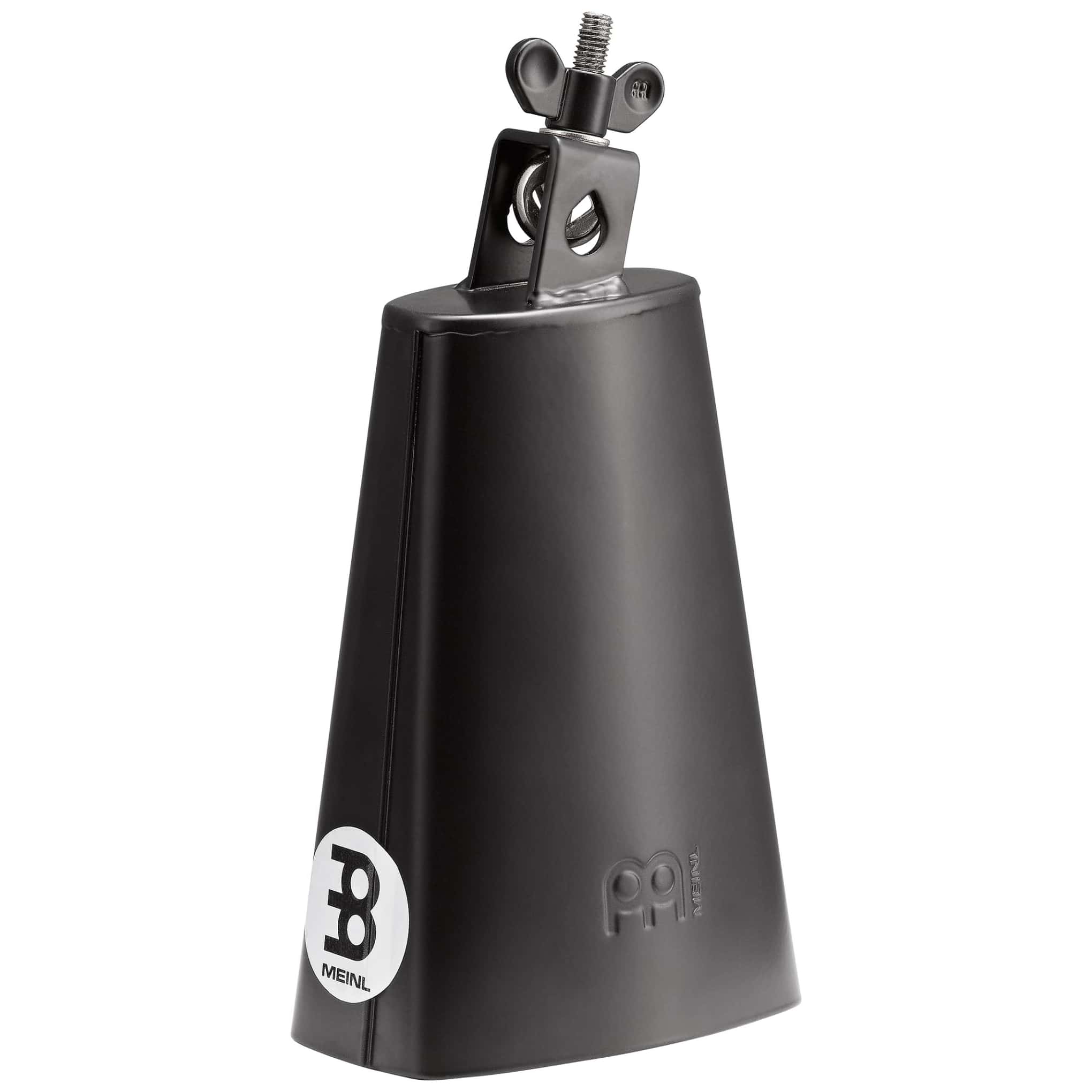Meinl Percussion SL675-BK - 6 3/4" Black Finish Cowbell, Medium Timbales Cowbell