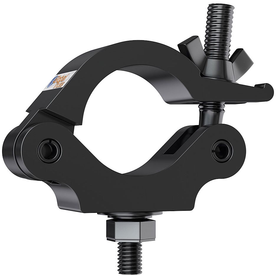 Global Truss Half Coupler Slim 48-51/30/300kg stage black