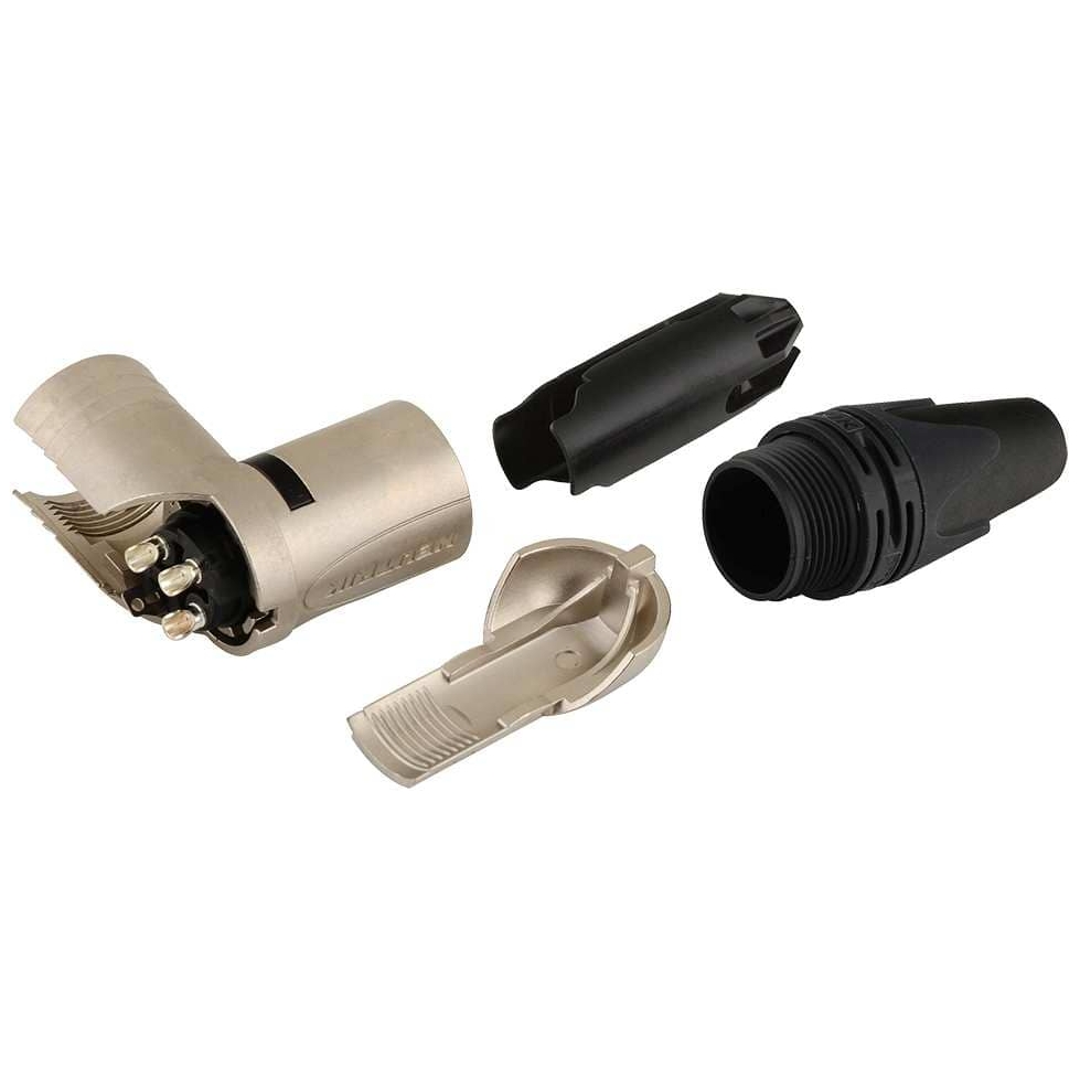 Neutrik - Neutrik NC3MRX XLR Kabelstecker Male gewinkelt - 2