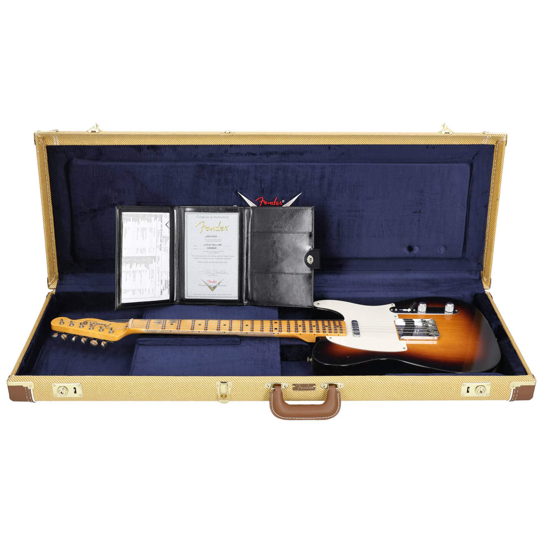 Fender LTD Custom Shop 55 Telecaster Journeyman Relic Wide-Fade 2-Color Sunburst #1 14