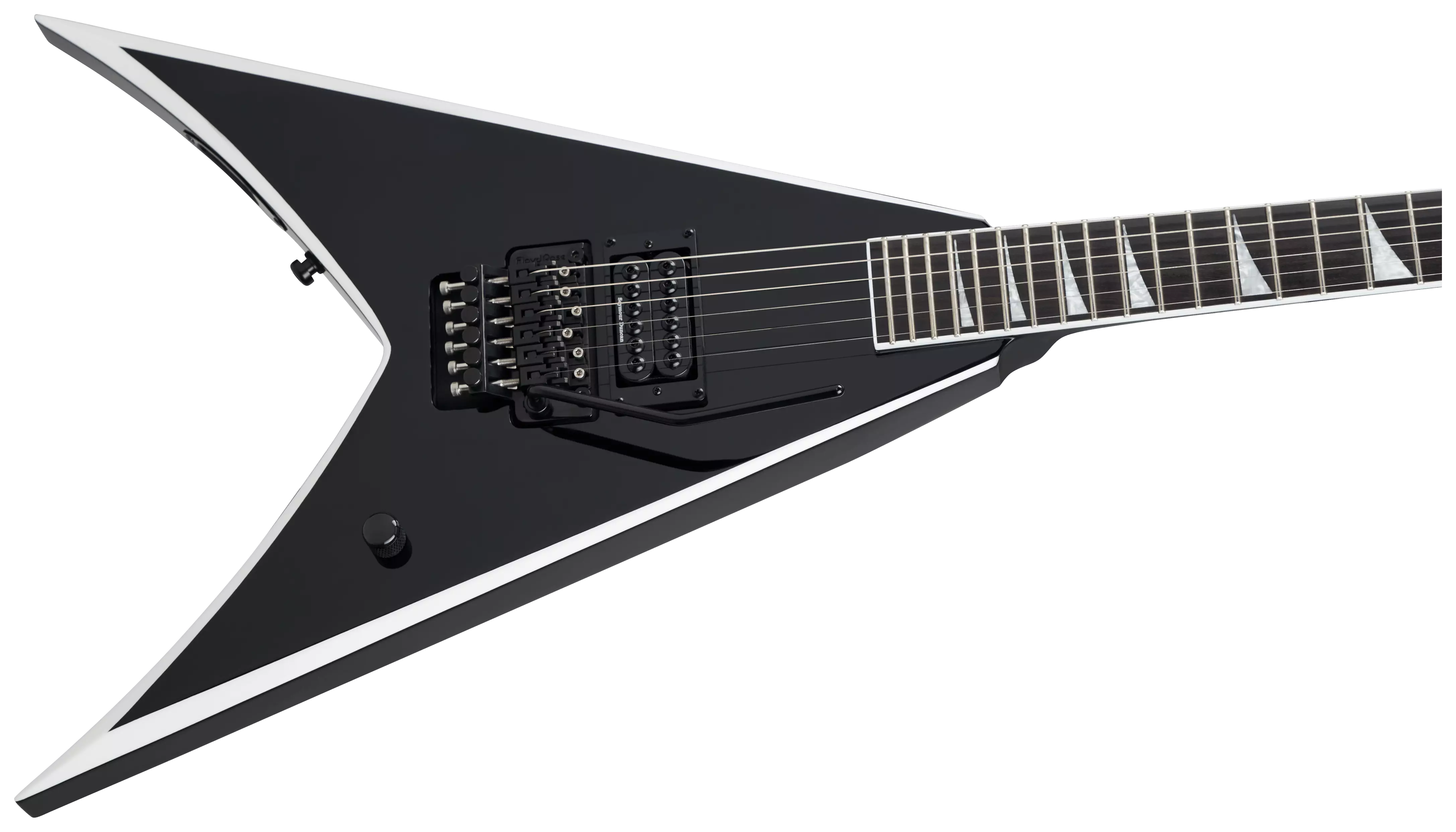 Jackson Pro Series Signature Wes Borland King V KV Black With White Bevels 3