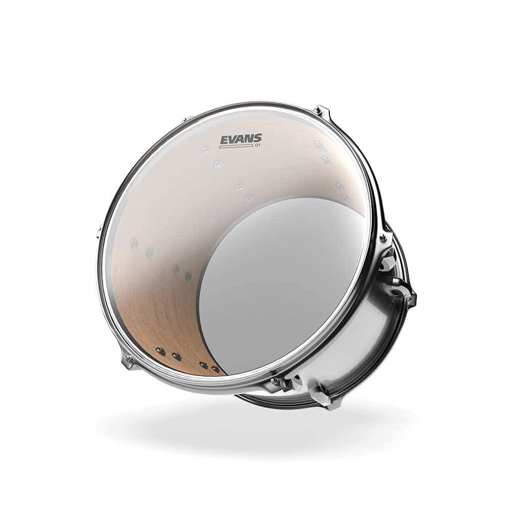 Evans - Evans ETP-G1CLR-F - G1 - Tom Pack Fusion - 10 12 14 Zoll - Clear - 1