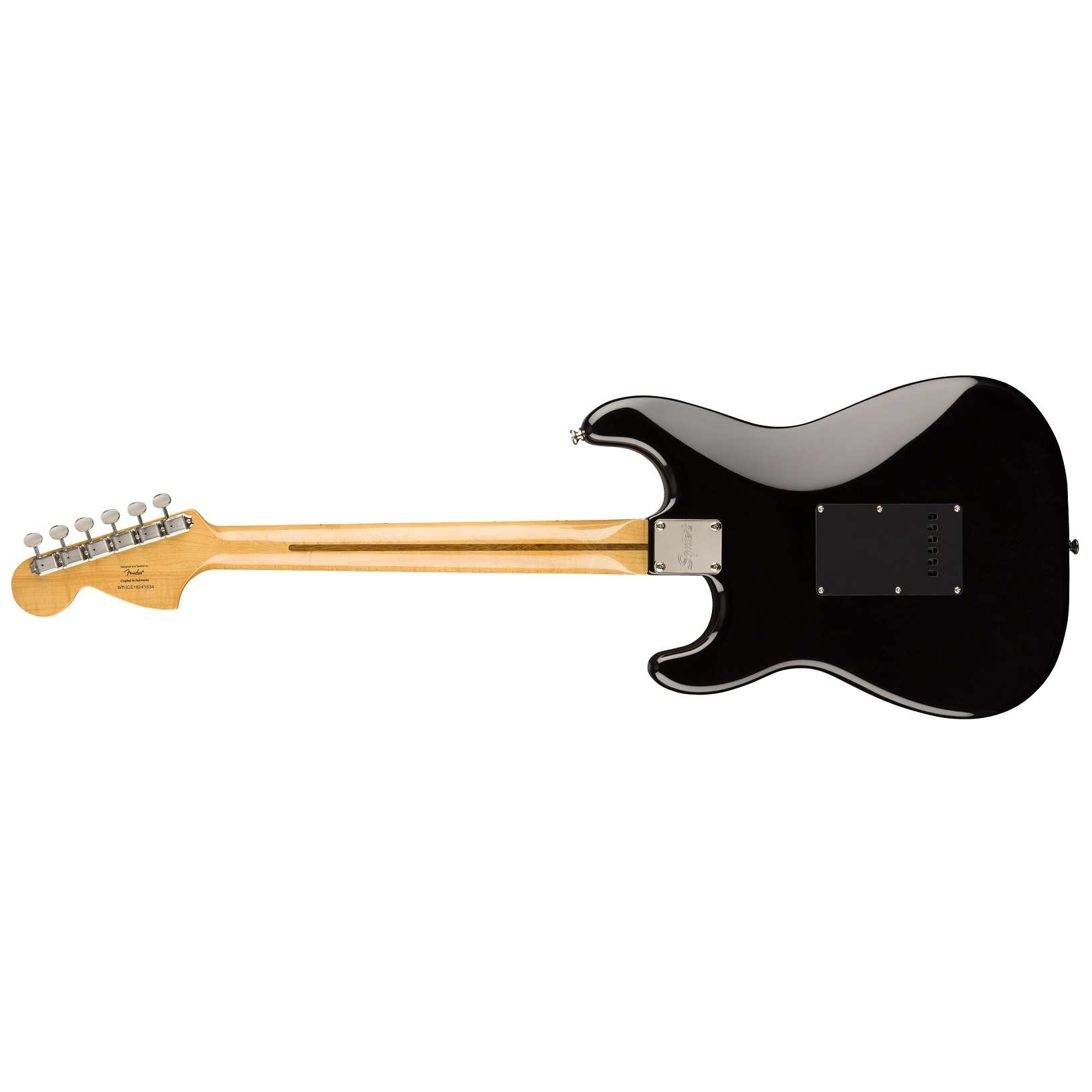 Squier by Fender - Squier by Fender Classic Vibe Stratocaster 70s HSS MN BLK - 1