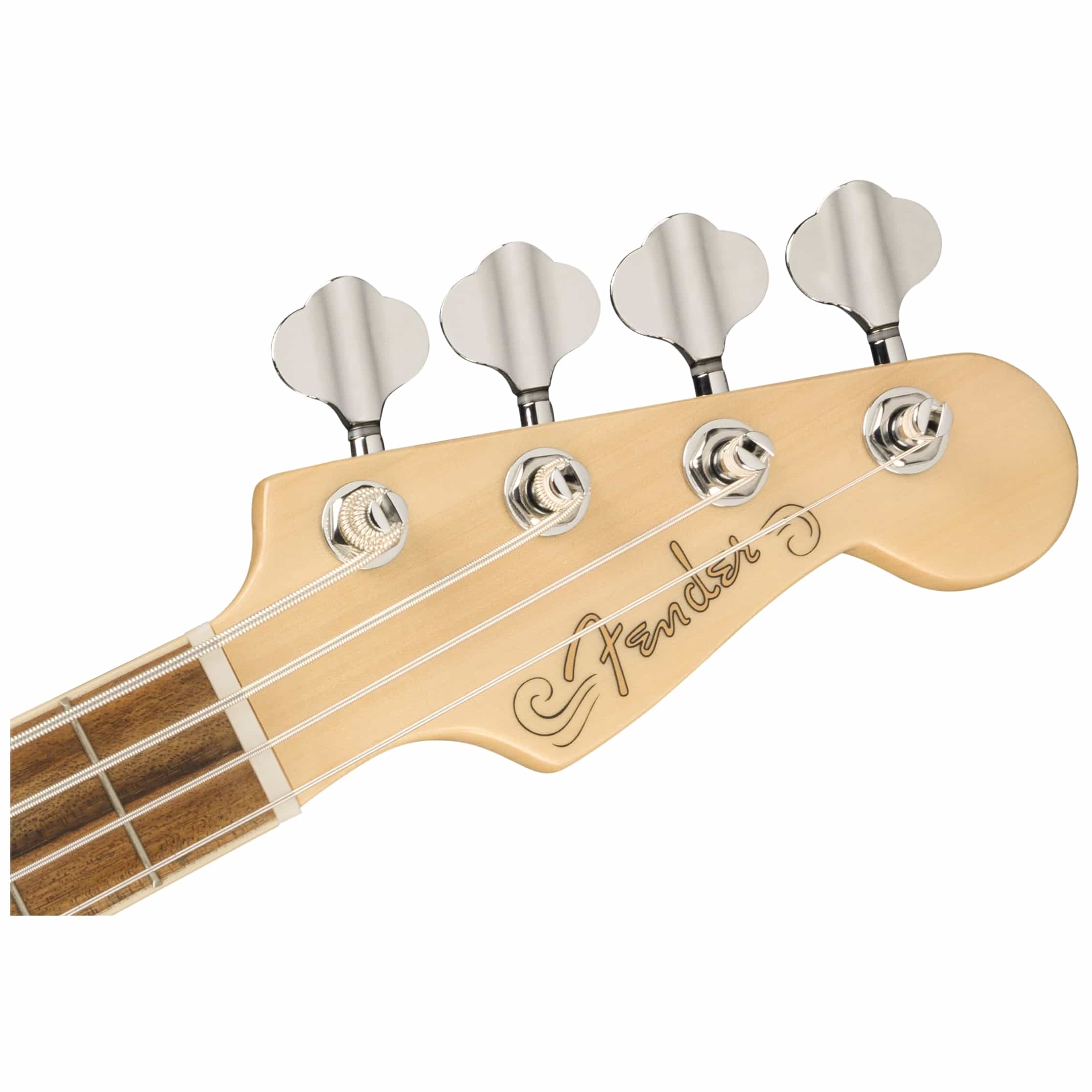 Fender Fullerton Precision Bass Uke Olympic White 6