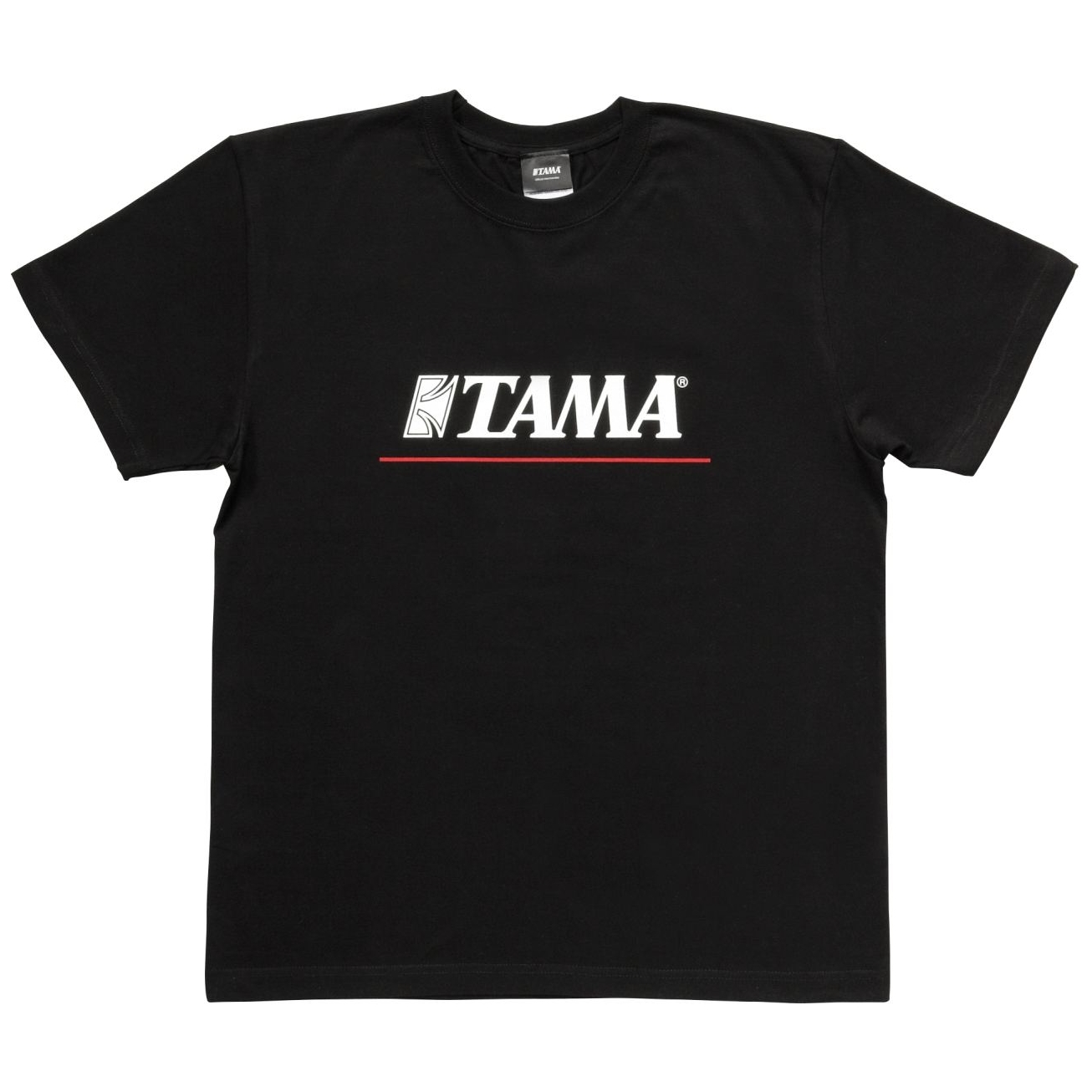 Image of Tama tamt004m t shirt logo  red line  schwarz  m 12000201 1
