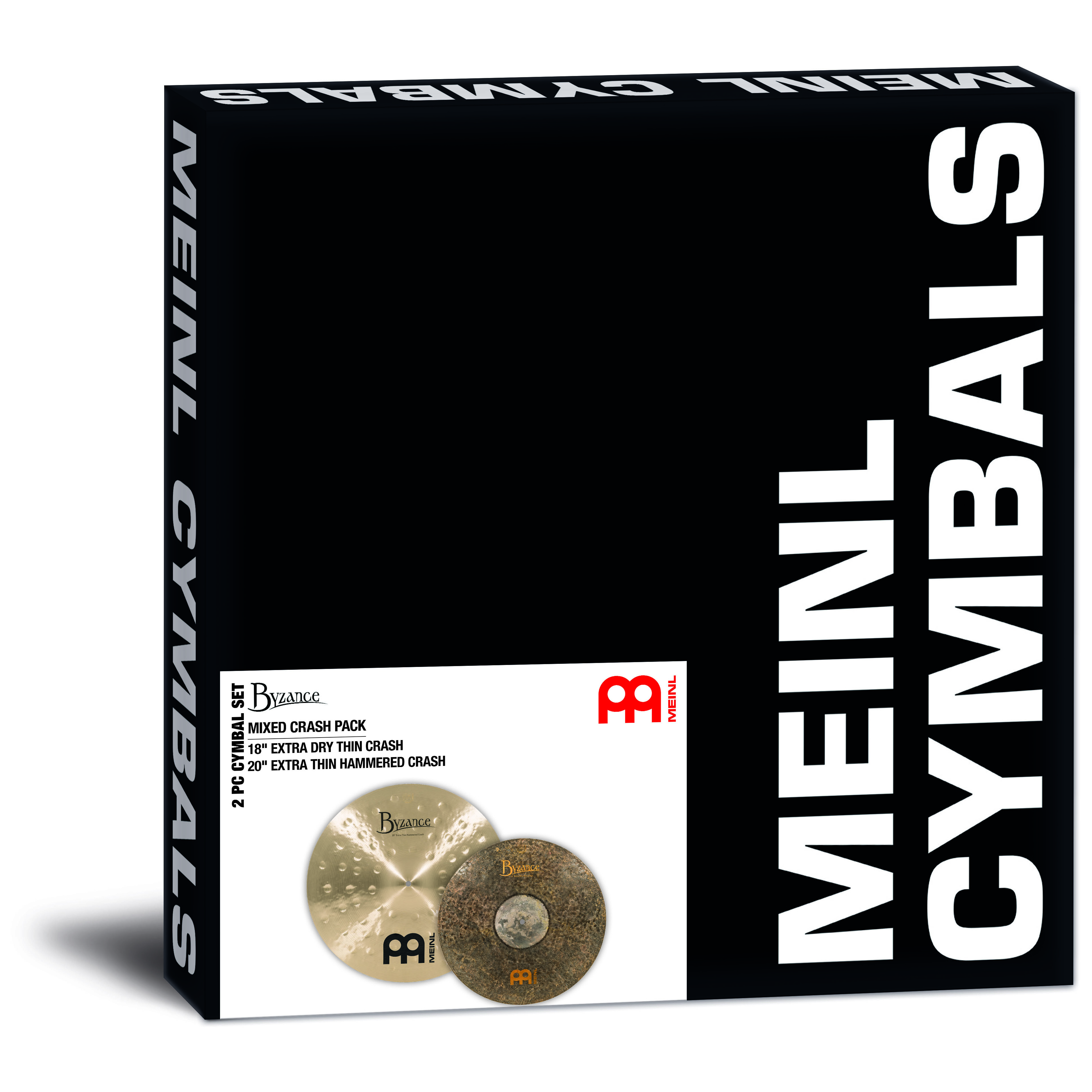 Meinl Cymbals BMIX6 - Byzance Mixed Set Crash Pack 2
