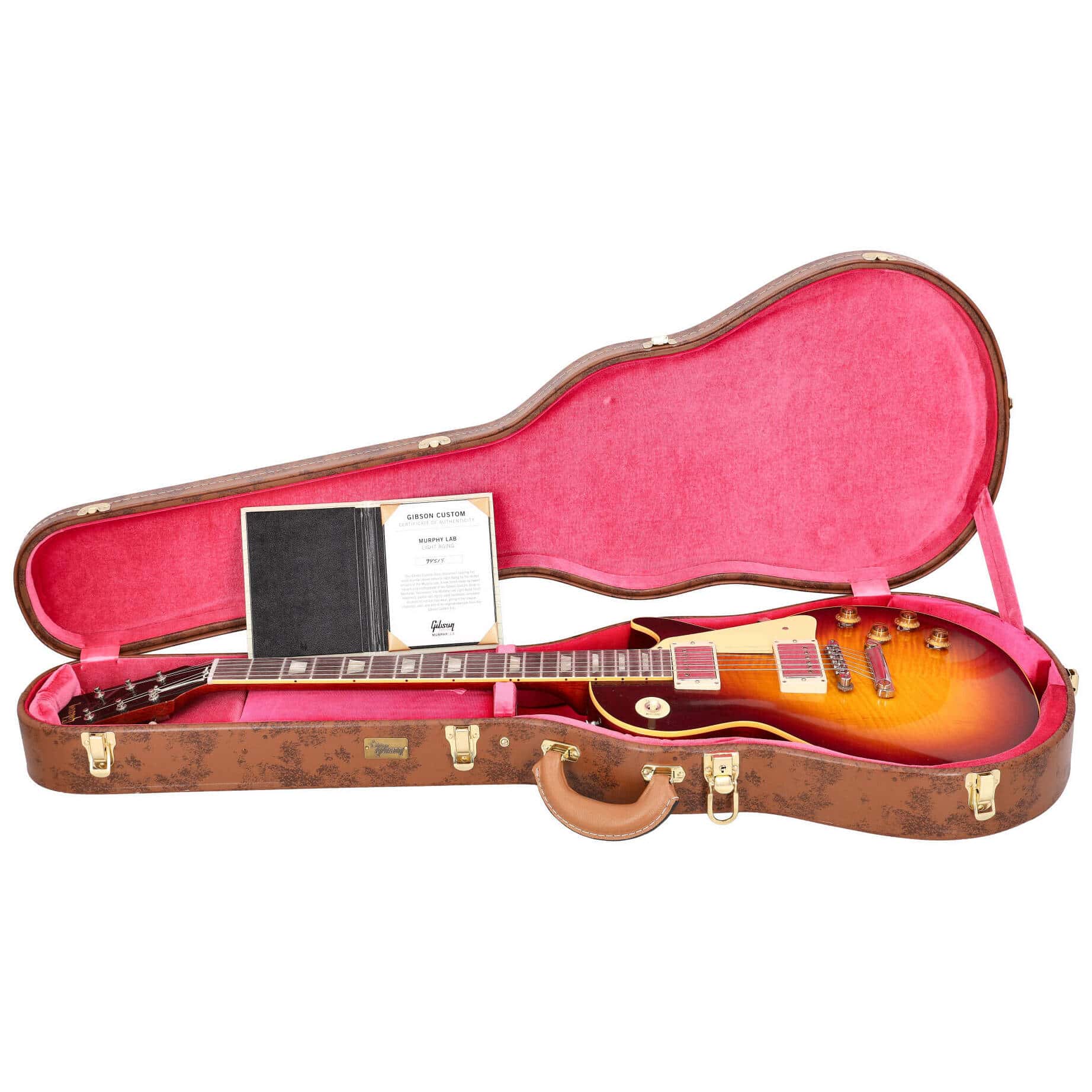 Gibson 1959 Les Paul Standard Dark Burst Light Aged Murphy Lab session Select #tba 16