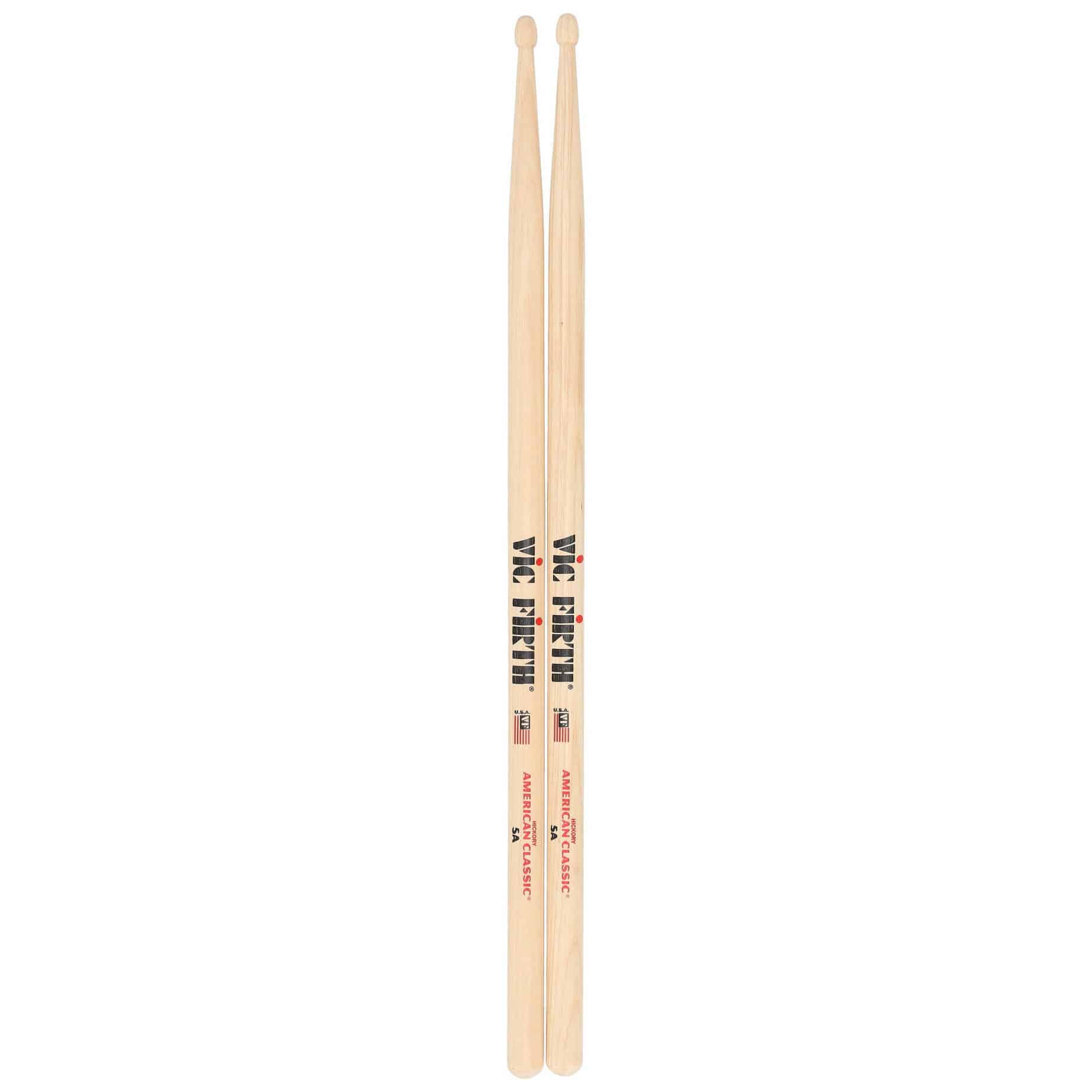 Vic Firth 5A - American Classic - Hickory - Wood Tip