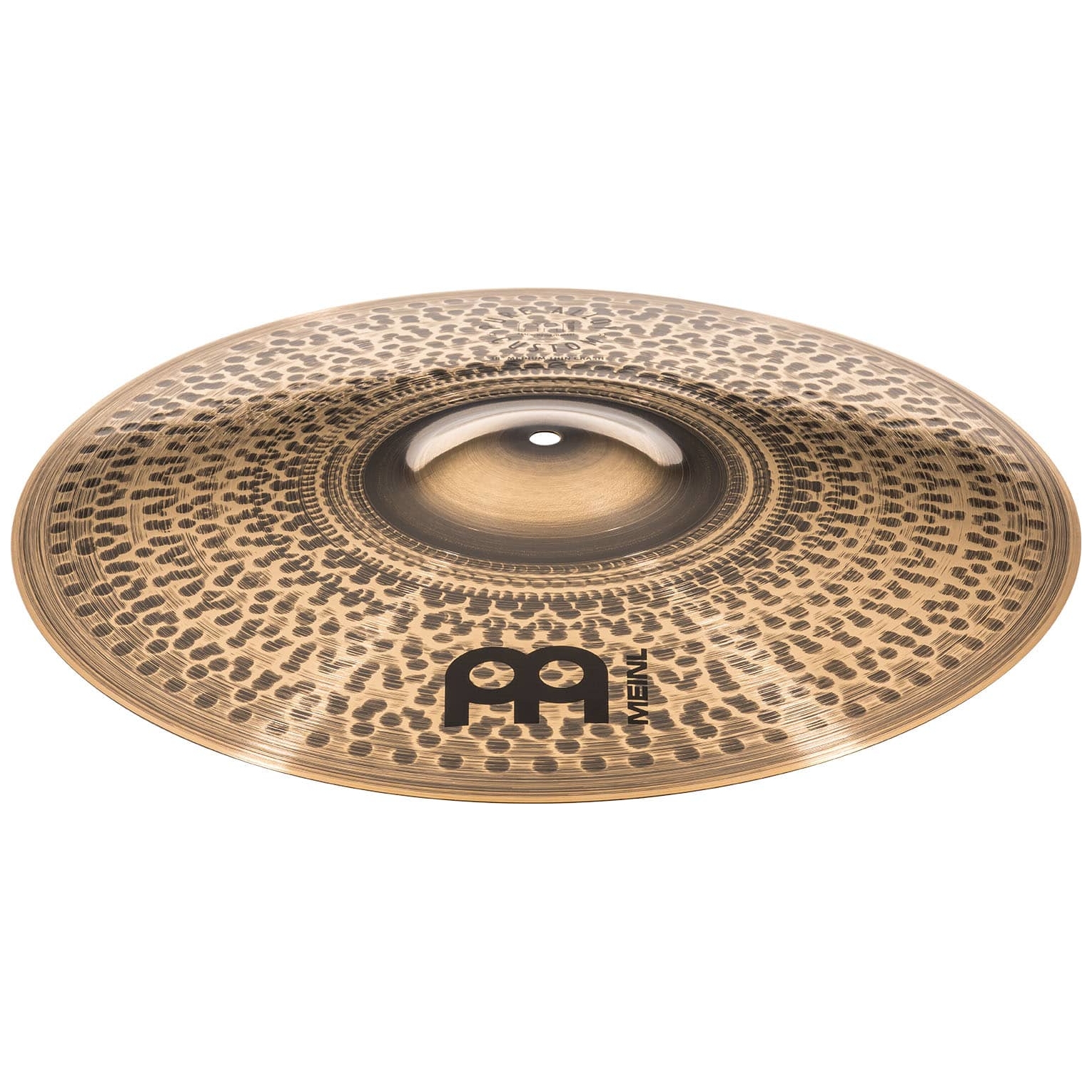 Meinl Cymbals - Meinl Cymbals PAC18MTC - 18 Pure Alloy Custom Medium Thin Crash - 1