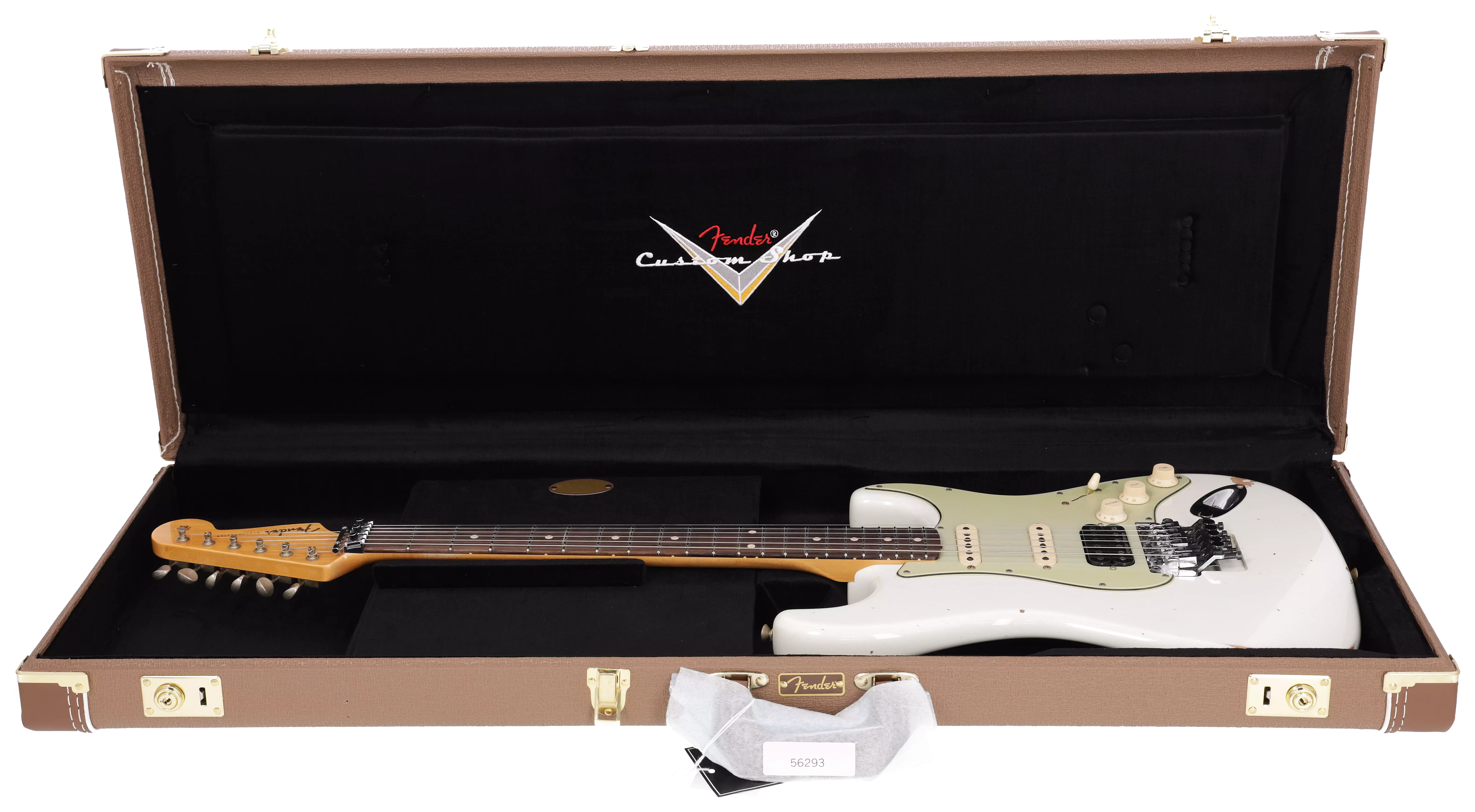 Fender Custom Shop 1960 Stratocaster Relic RW HSS FR OLW #R145267 16