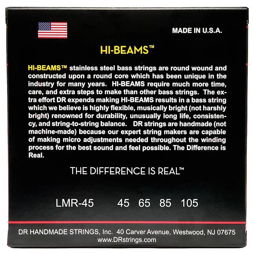DR Strings Hi-Beams LMR-45 .045-105 1