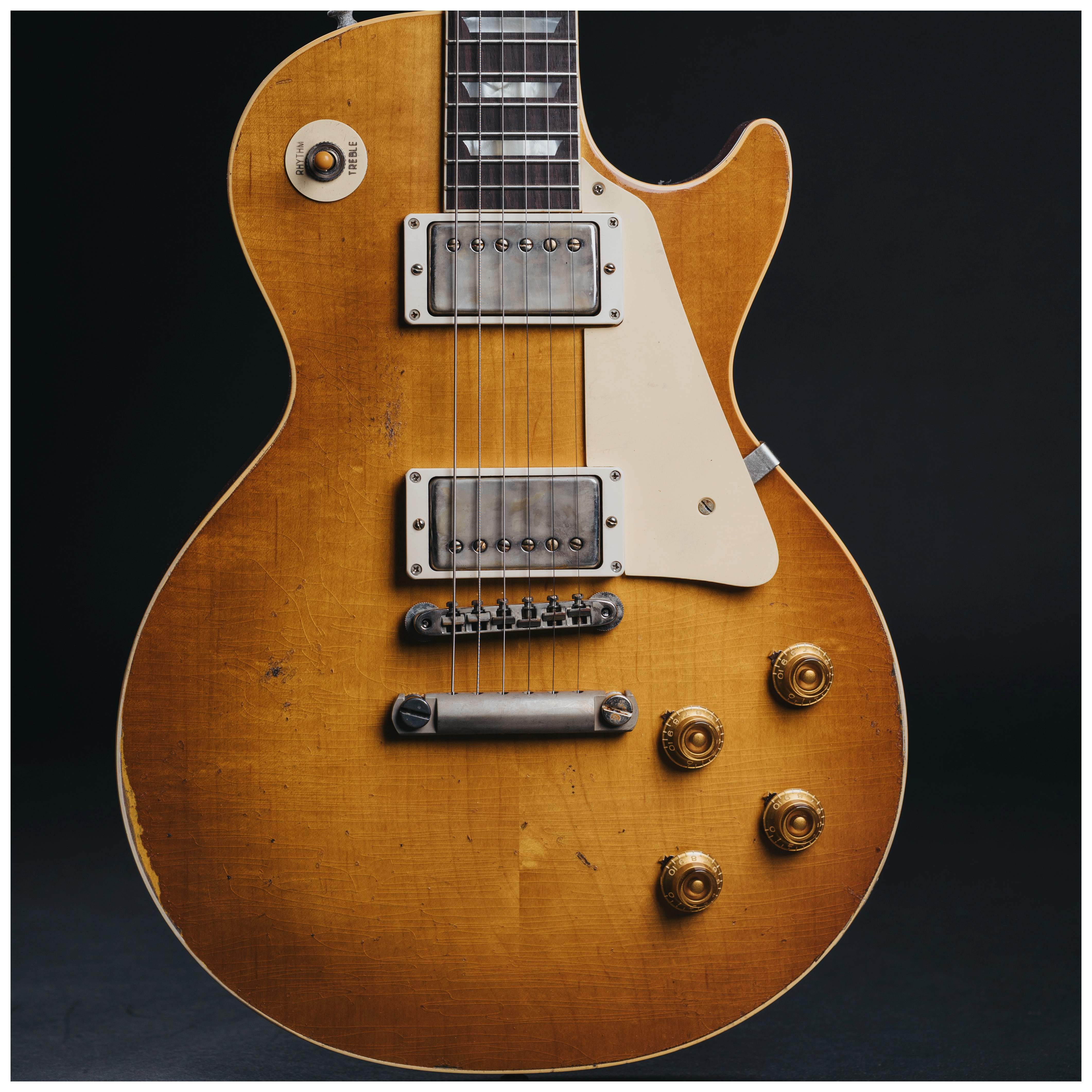 Gibson 1958 Les Paul Standard Reissue Murphy Lab Heavy Aged Lemon Burst #841827 21