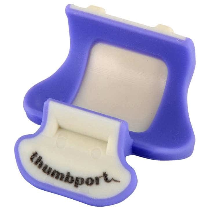 Thumbport - Thumbport Daumenstütze für Querflöte Lila Elfenbein