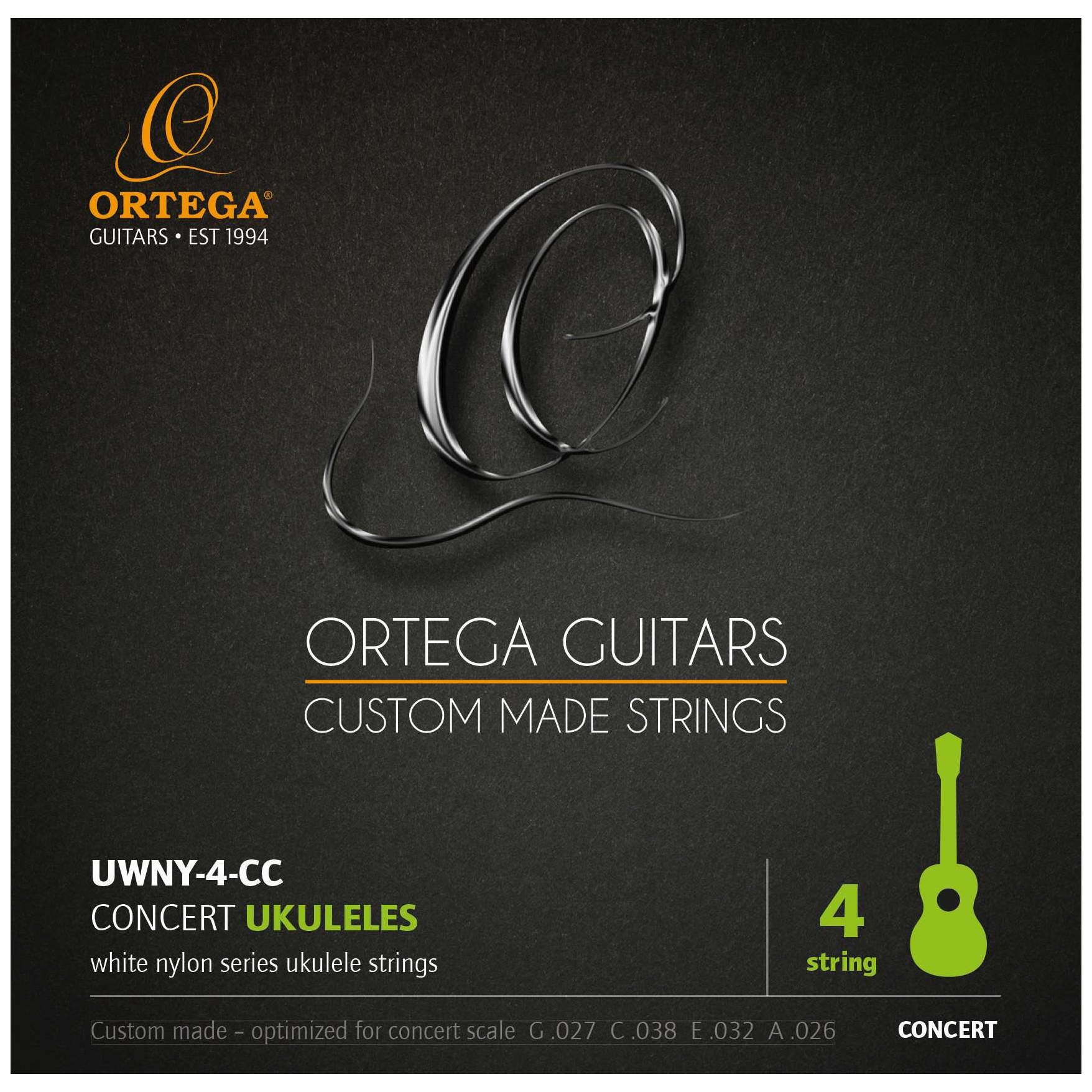 Ortega - Ortega UWNY-4-CC Saiten für Konzert-Ukulelen 027-026