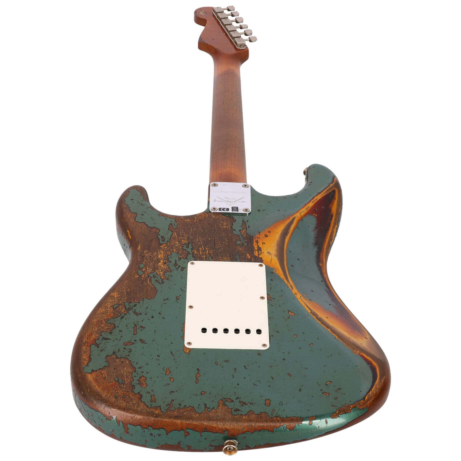 Fender LTD Custom Shop 1961 Stratocaster Roasted Super Heavy Relic Aged Sherwood Metallic over 3TS 4